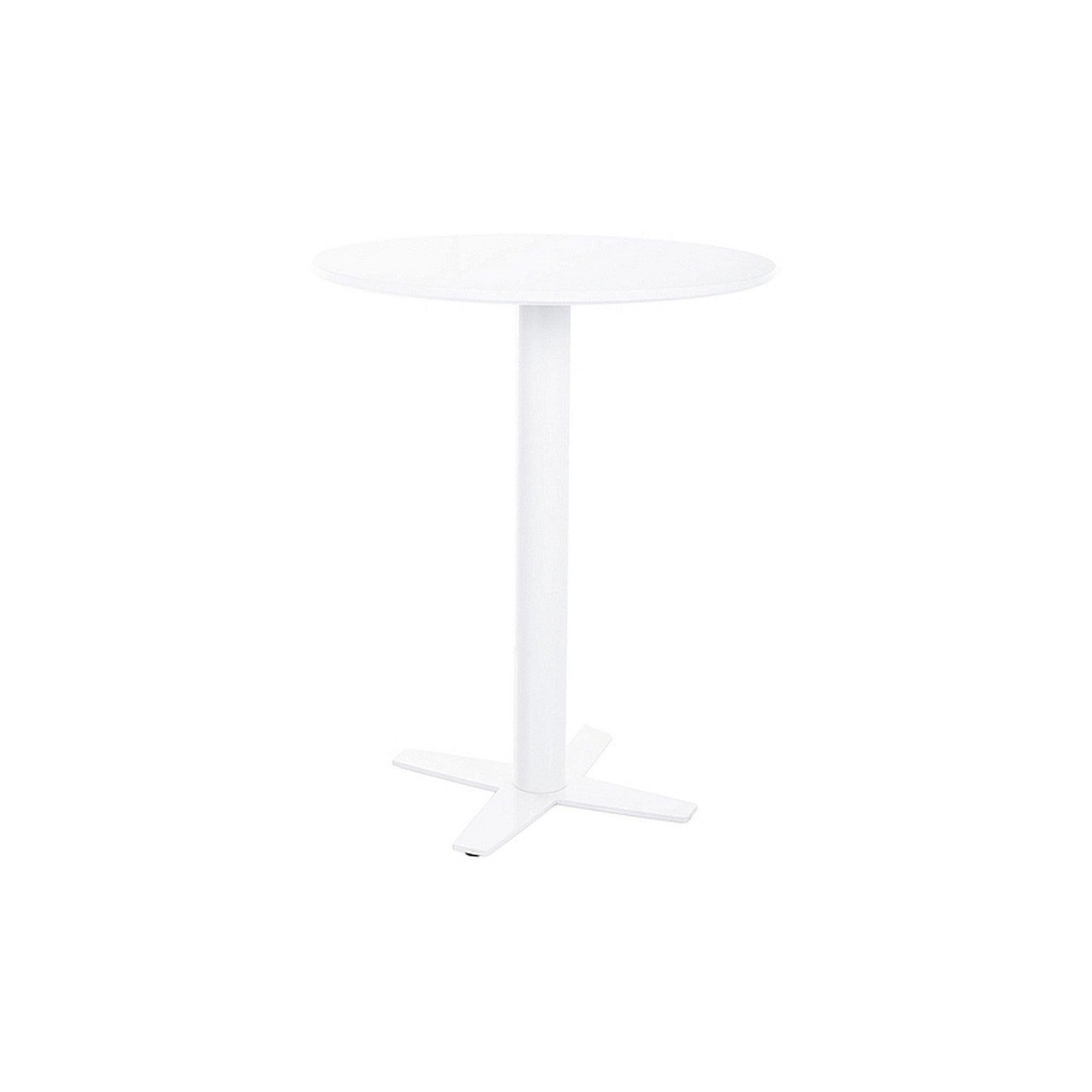 Masa bar BT002, alb, 60x60x76 cm