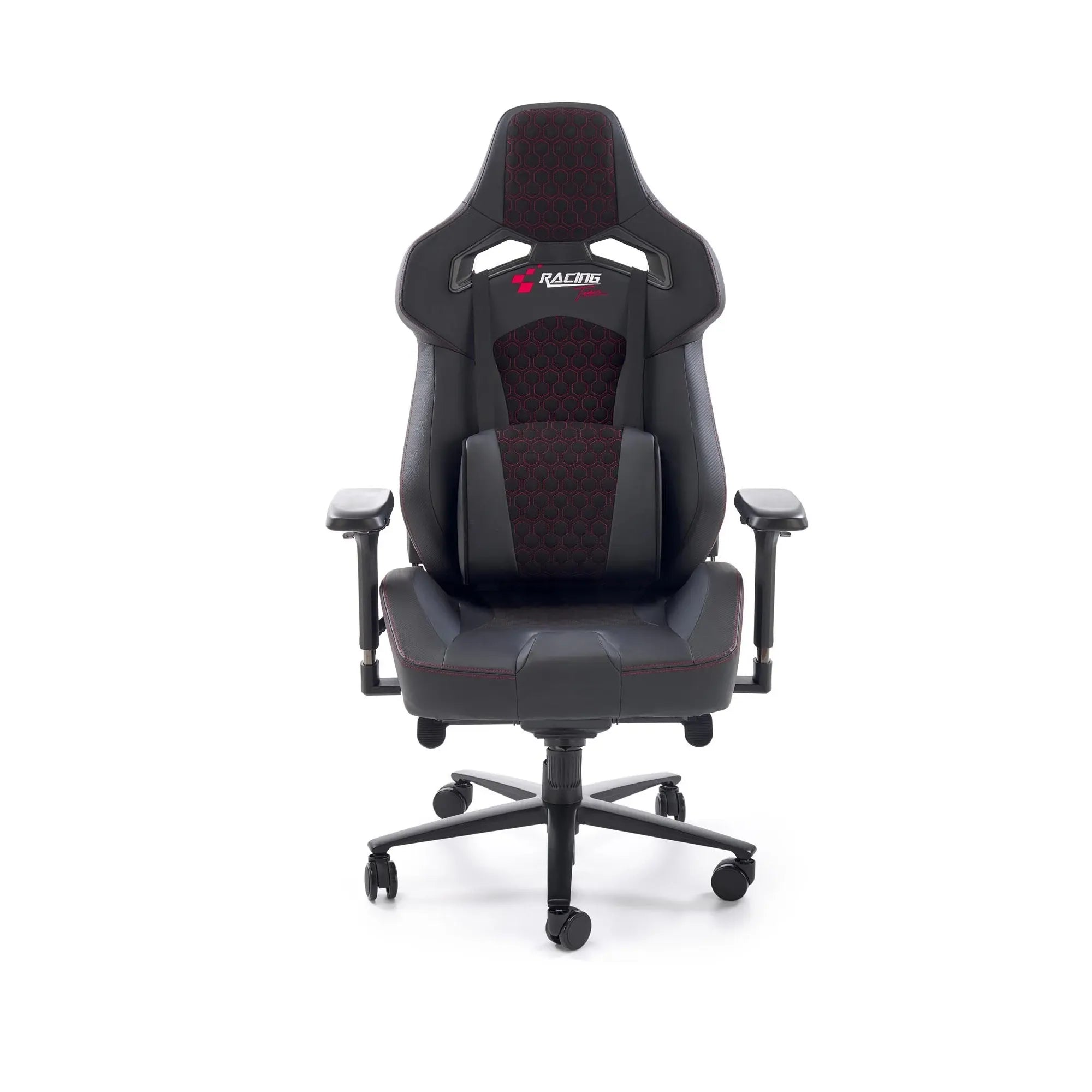 Scaun gaming BALDUR, negru, piele ecologica/metal, 80x75x129/134 cm