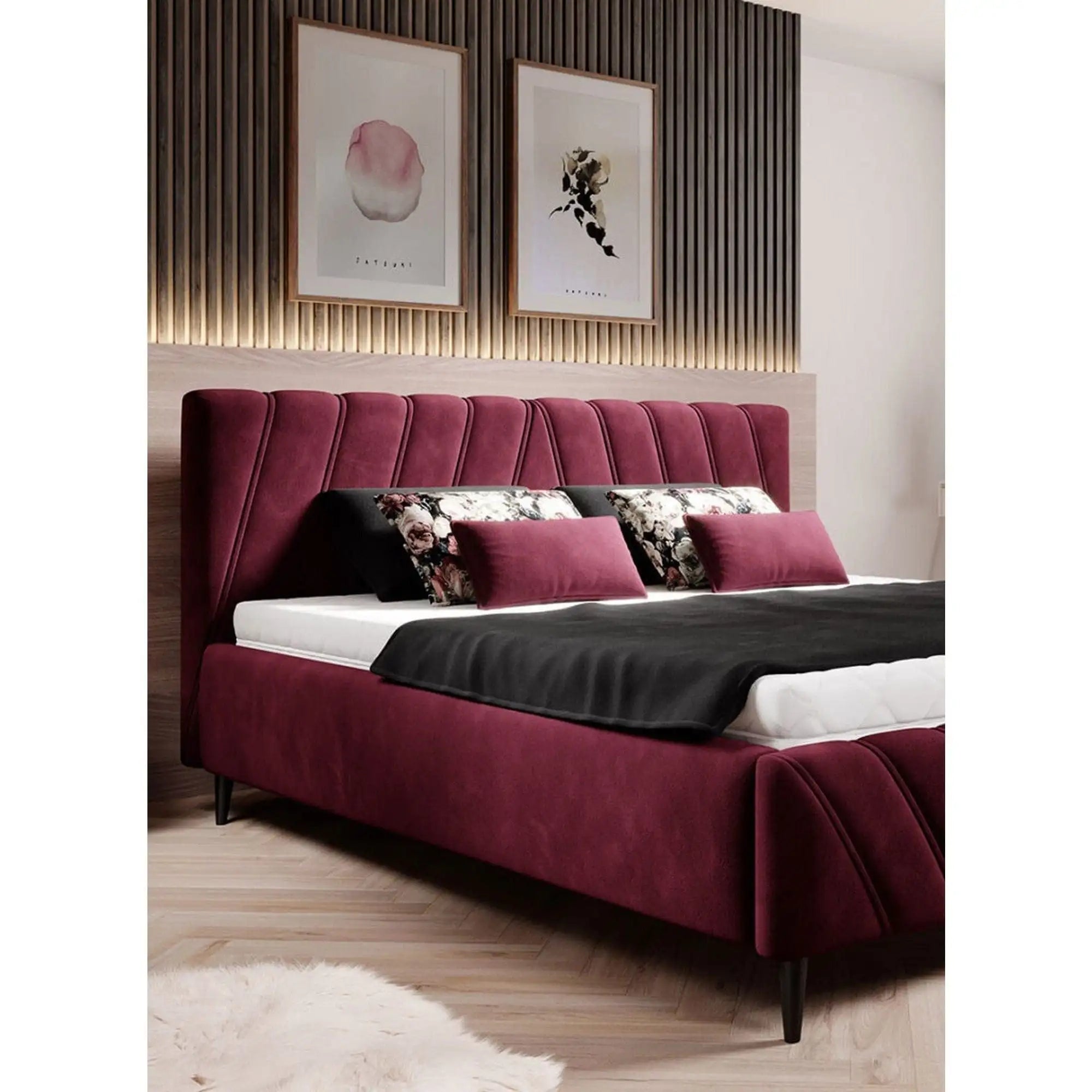 Pat CALYPSO SR 180x200, personalizabil materiale gama Premium, cu somiera si sistem de reglare