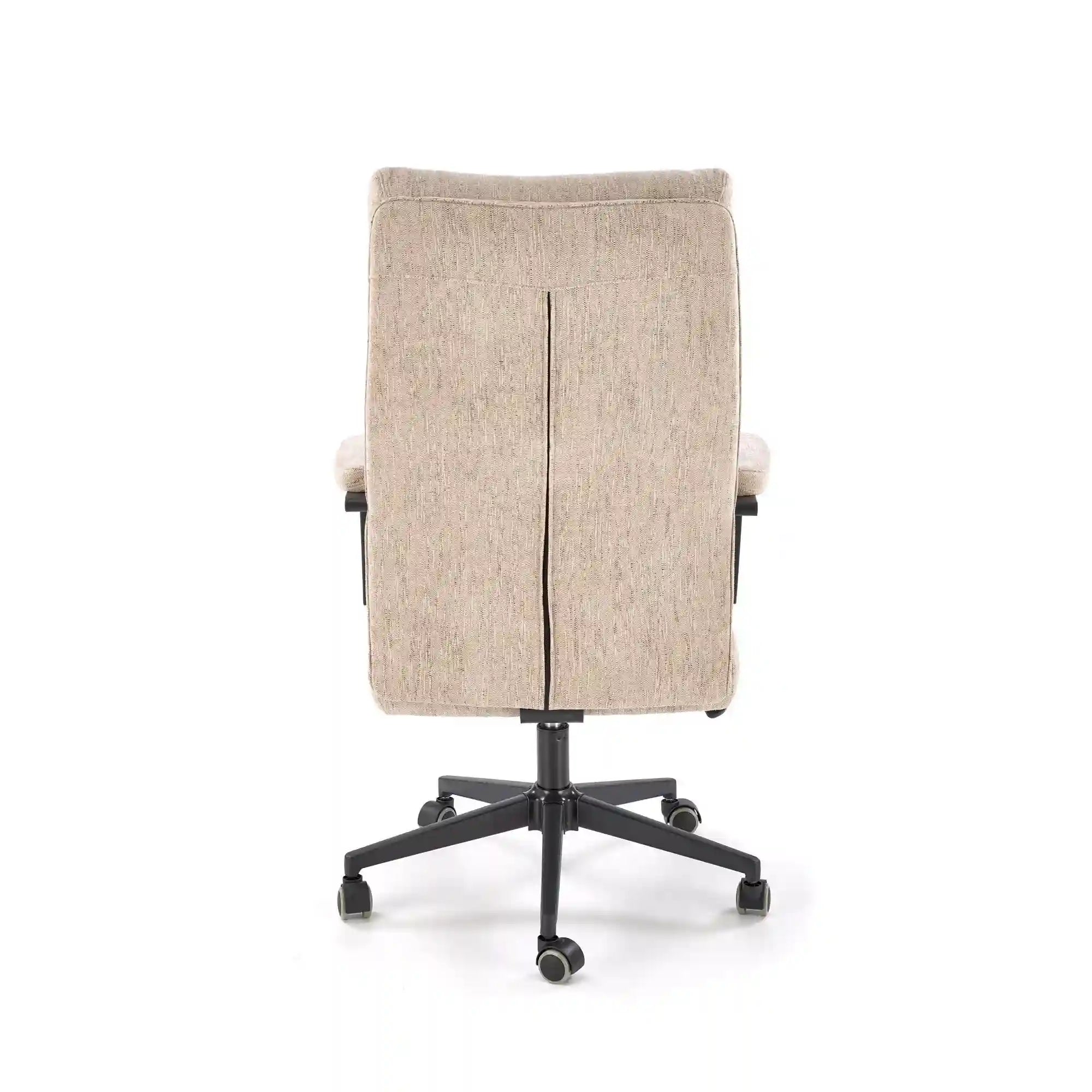 Scaun birou ADRIANO, bej, stofa clasica - Odin 28, 65x70x104/110 cm