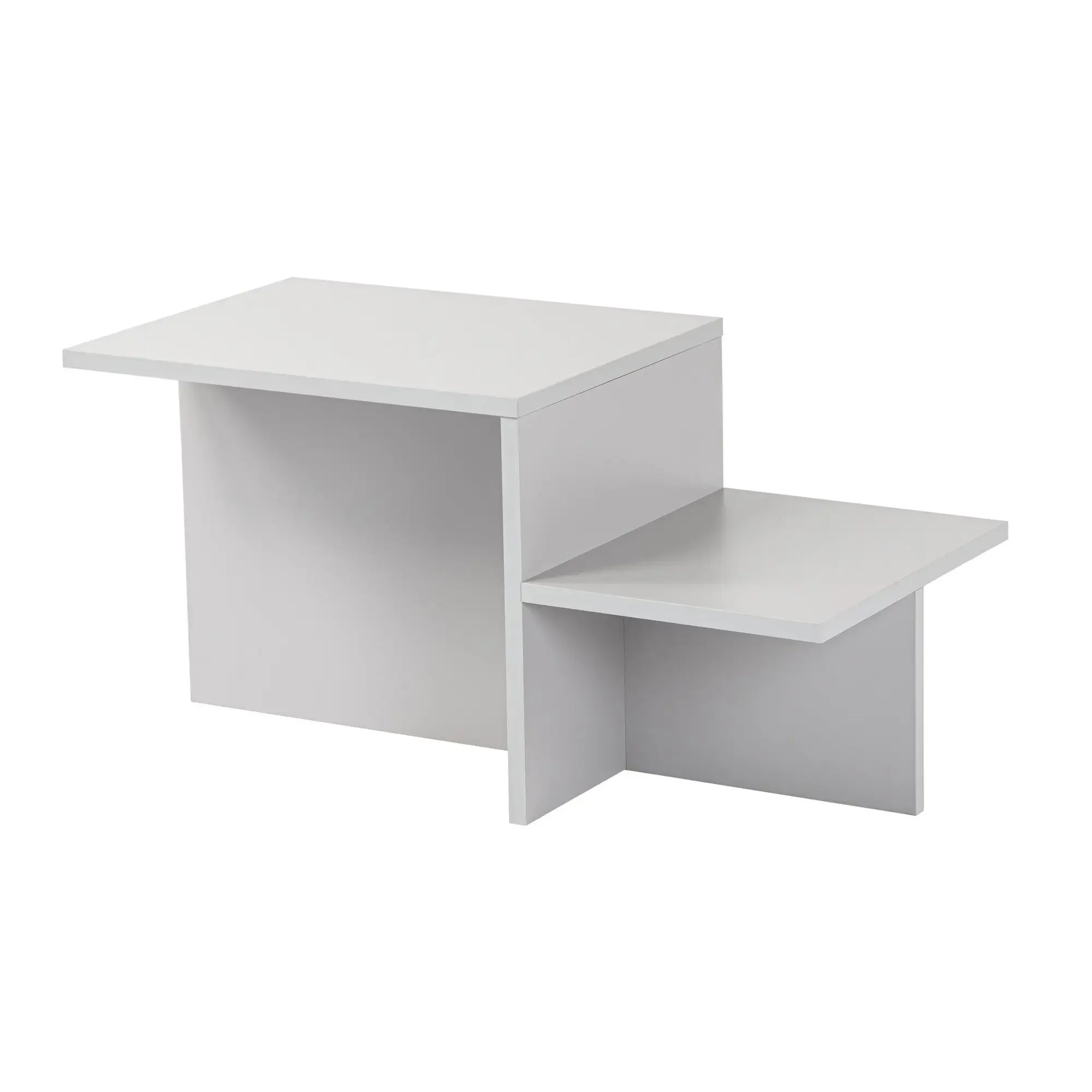 Masuta cafea HARMONY, gri, PAL, 80x40x40 cm