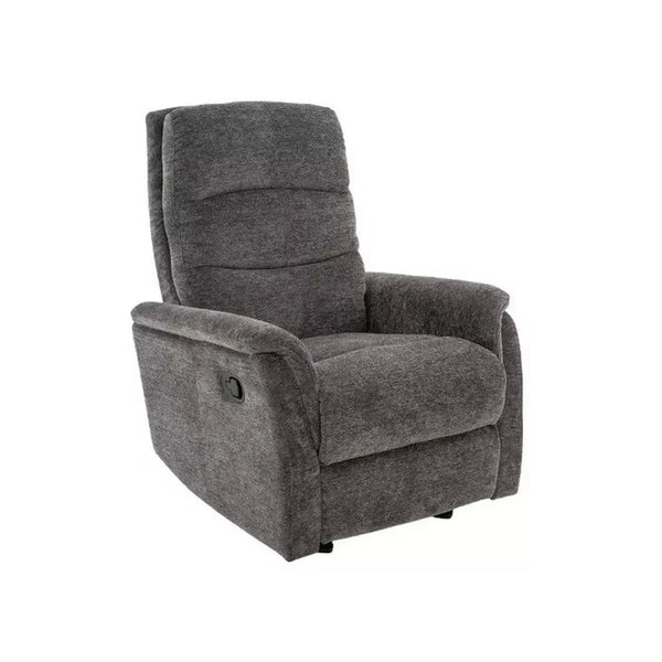 Fotoliu recliner JOWIS, stofa clasica gri - Raven 07, 78x98/160x102 cm