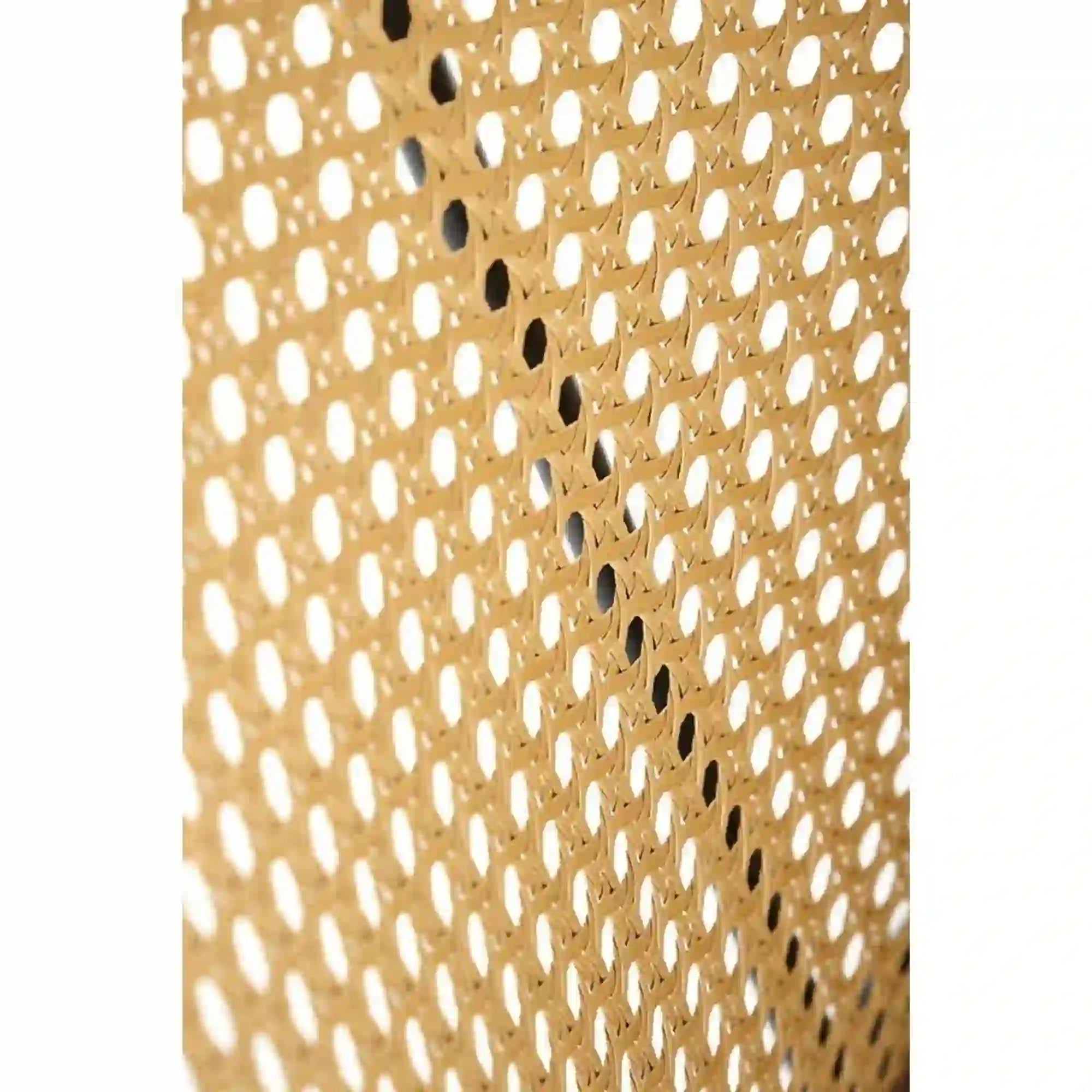 Scaun K508, gri/negru, stofa catifelata/rattan sintetic, 54x57x78 cm