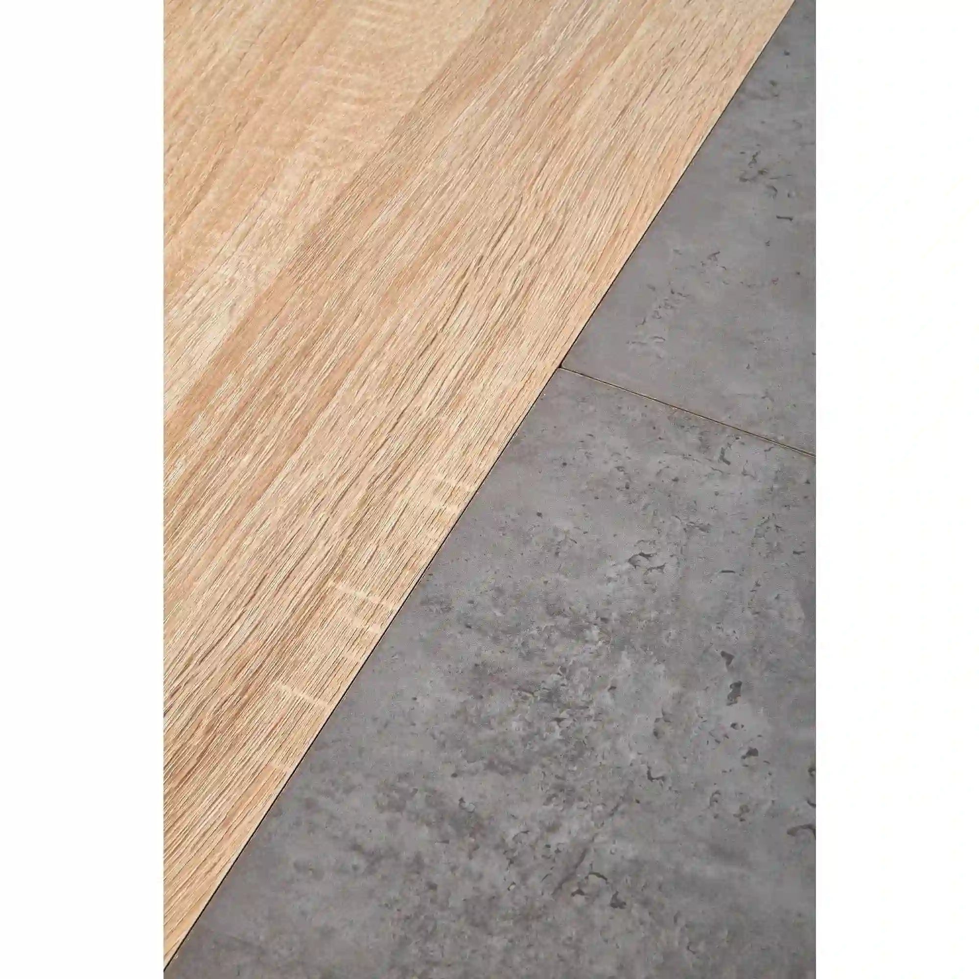 Masa extensibila ALBON, stejar sonoma/negru, 120/160x80x76 cm