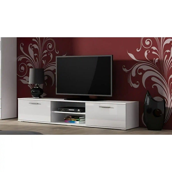 Comoda TV SOHO RTV, alb, PAL, 180x43x37 cm
