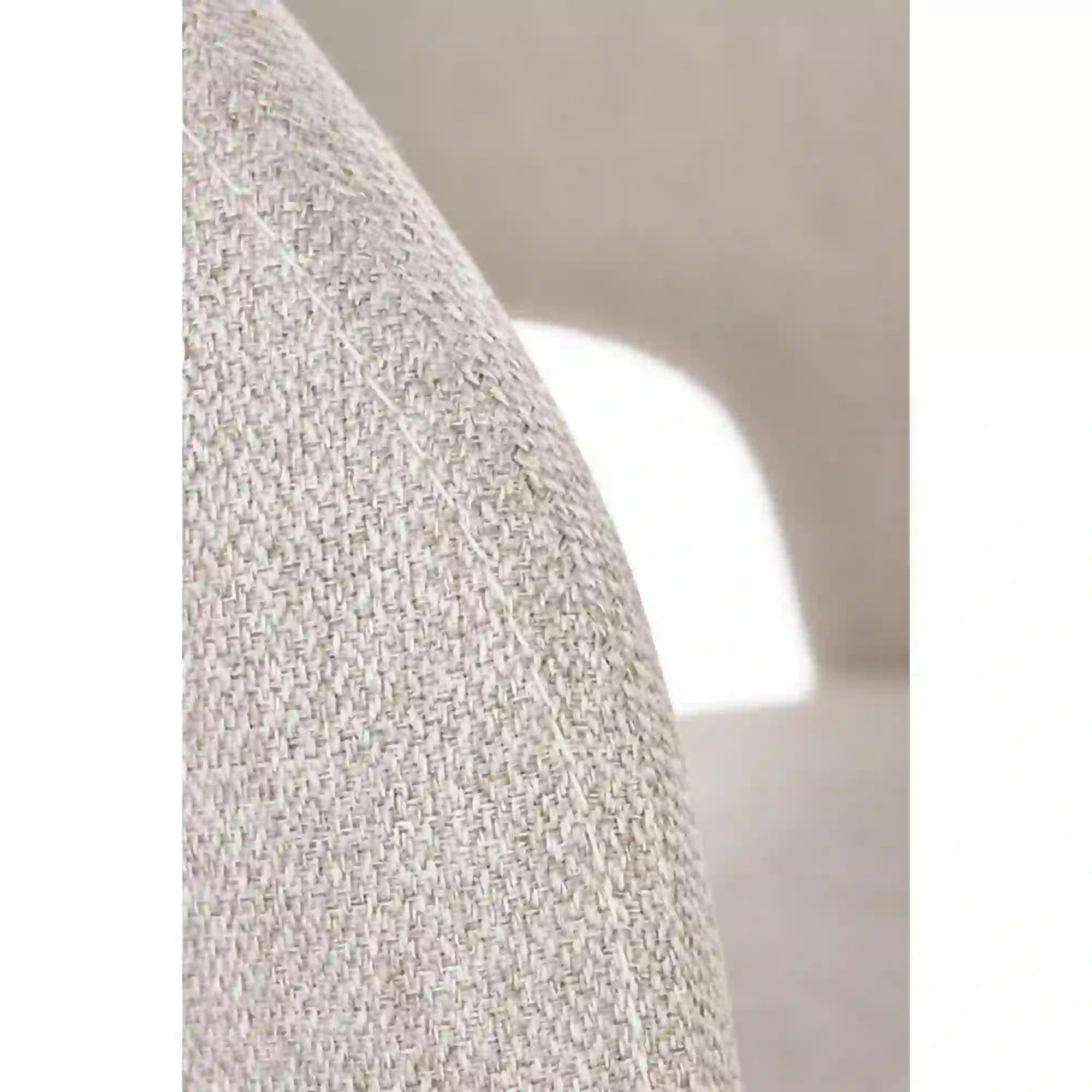 Scaun K486, bej/alb, stofa clasica/metal, 51x57x77 cm