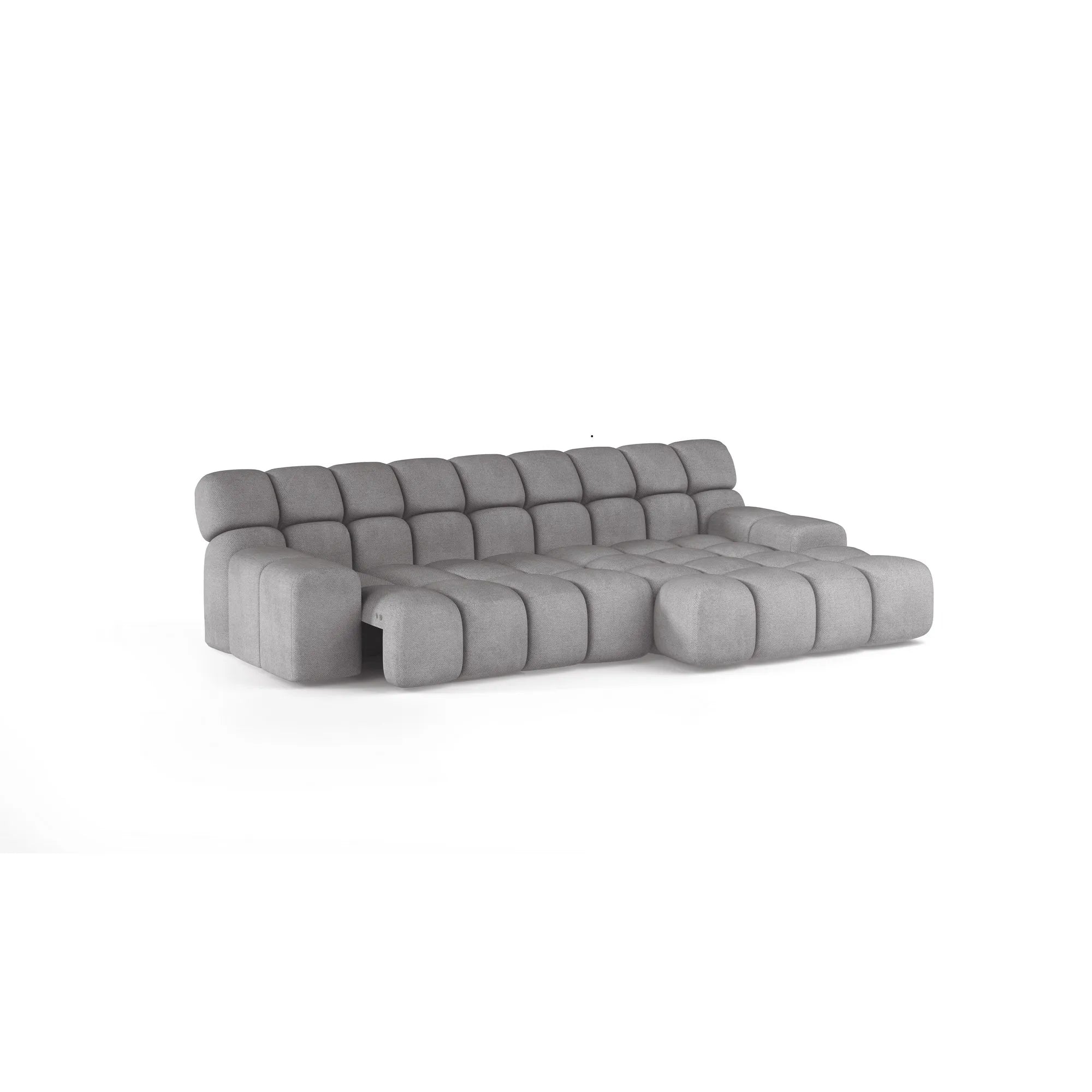 Coltar CAMPILE, personalizabil materiale Gama Premium, cu reglaj electric, 297x180x85 cm
