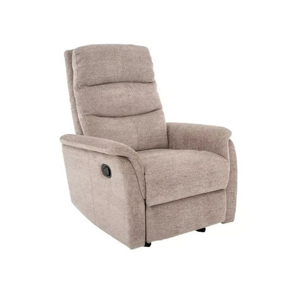 Fotoliu recliner JOWIS, stofa clasica bej inchis - Raven 30, 78x98/160x102 cm