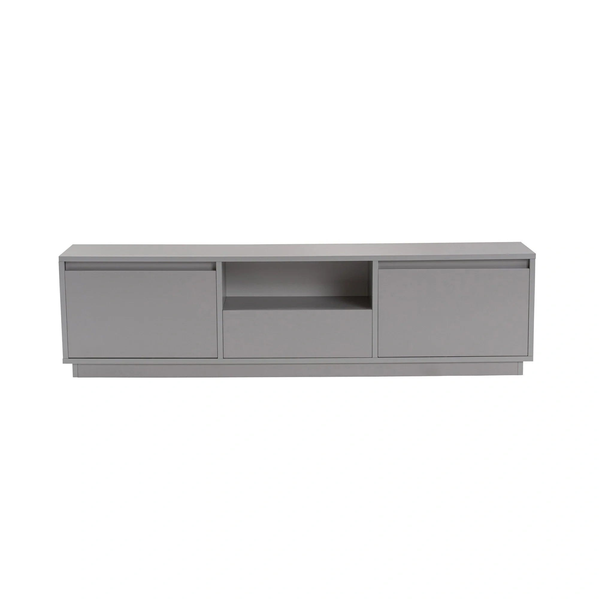 Comoda TV VANGUARD, gri, PAL, 160x30x42 cm