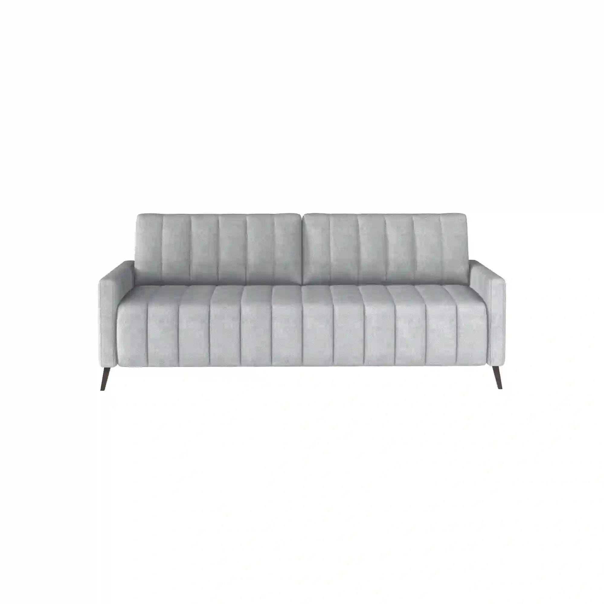 Canapea extensibila MOLLY, stofa catifelata rosu - Riviera 61, Gama Premium, cu lada depozitare, 226x101x91 cm