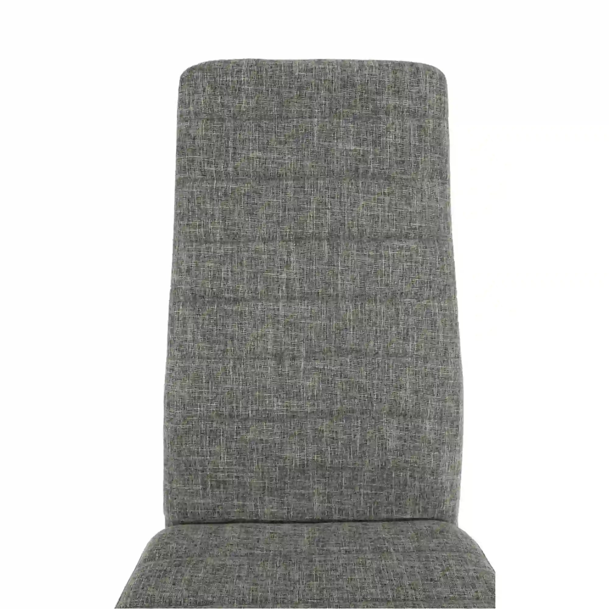 Scaun COLETA NOVA, gri deschis/fag, textil/metal, 41x49x96 cm