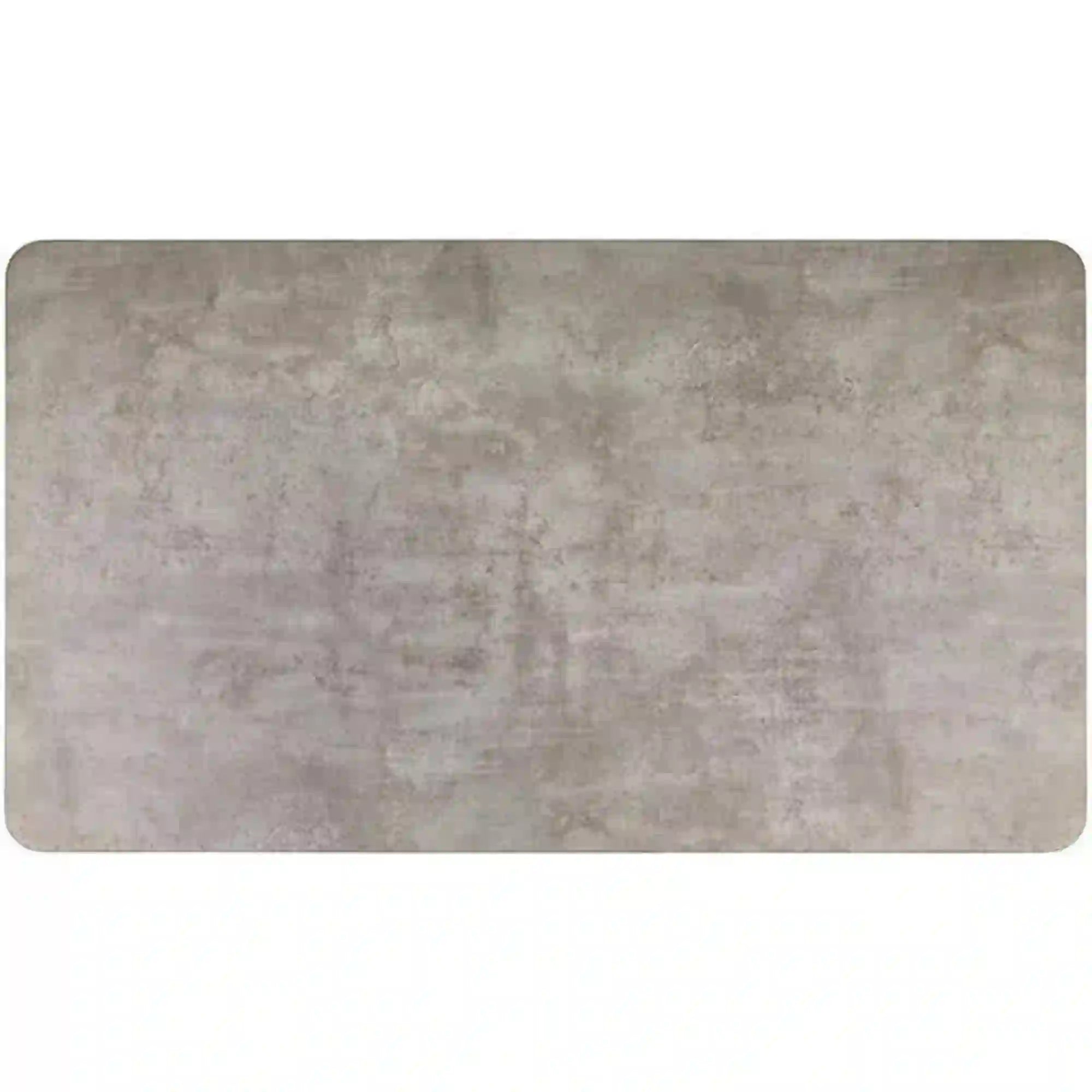 Masa HALIFAX, gri beton/negru, 160x90x76 cm