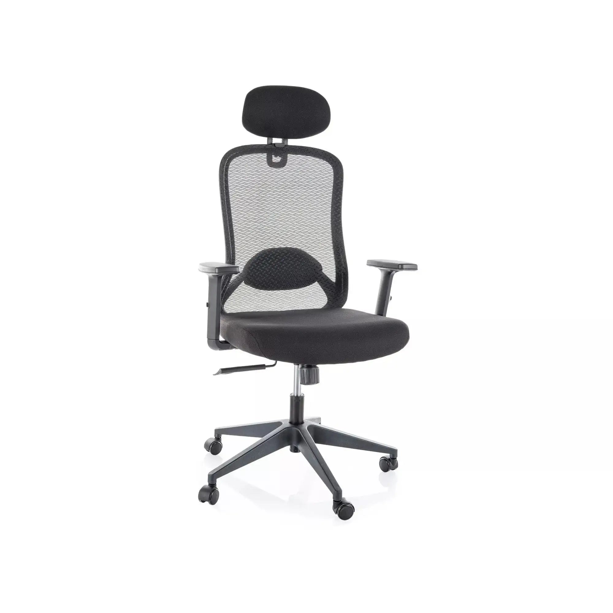 Scaun de birou Q-050, negru, 68x52x116/126 cm