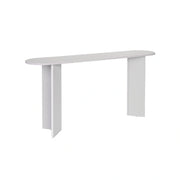 Consola SIRA, alb, PAL, 150x35x75 cm