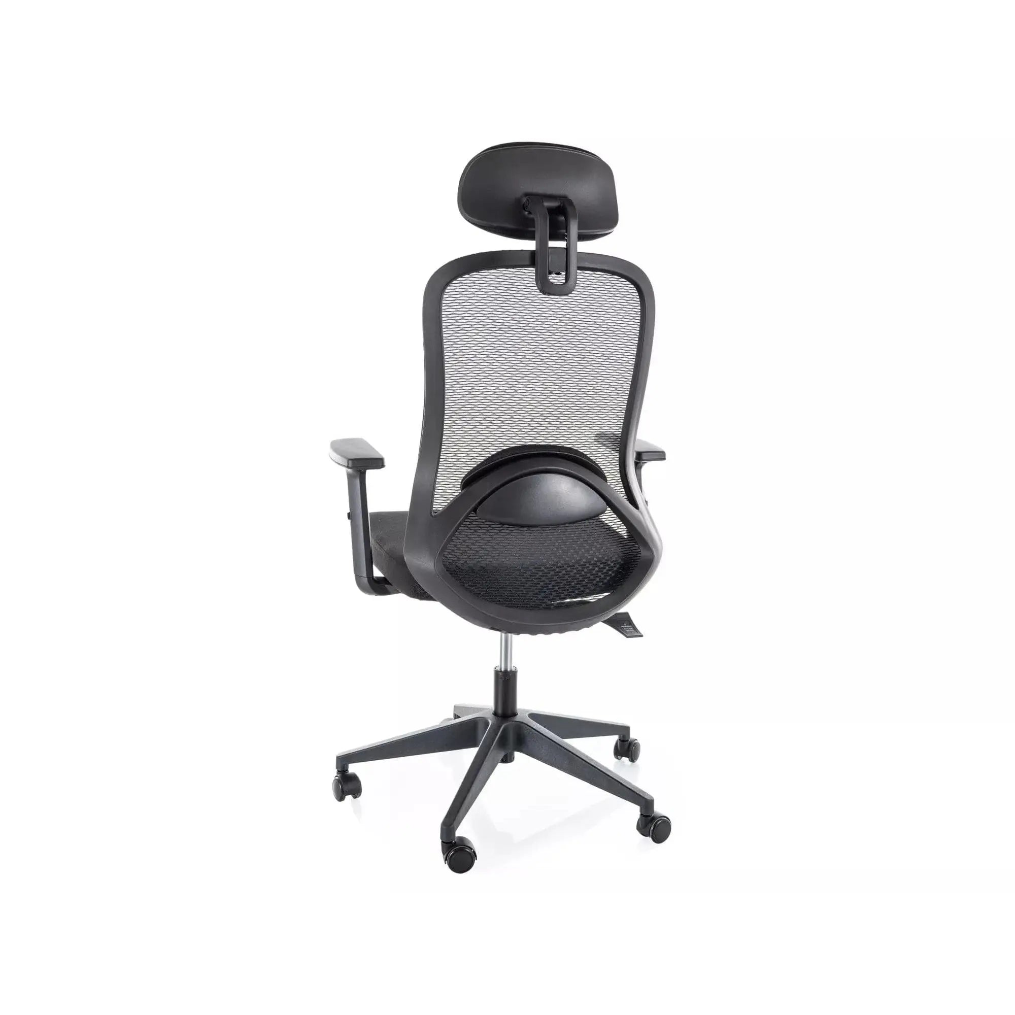 Scaun de birou Q-050, negru, 68x52x116/126 cm
