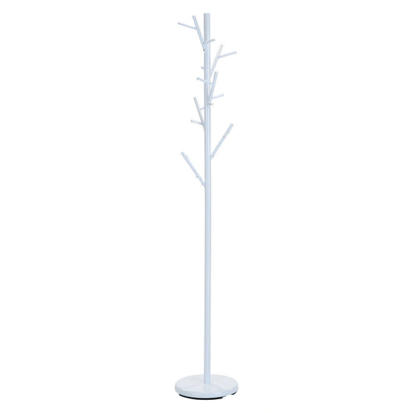 Cuier pom ZEN, alb, metal, 30x176 cm
