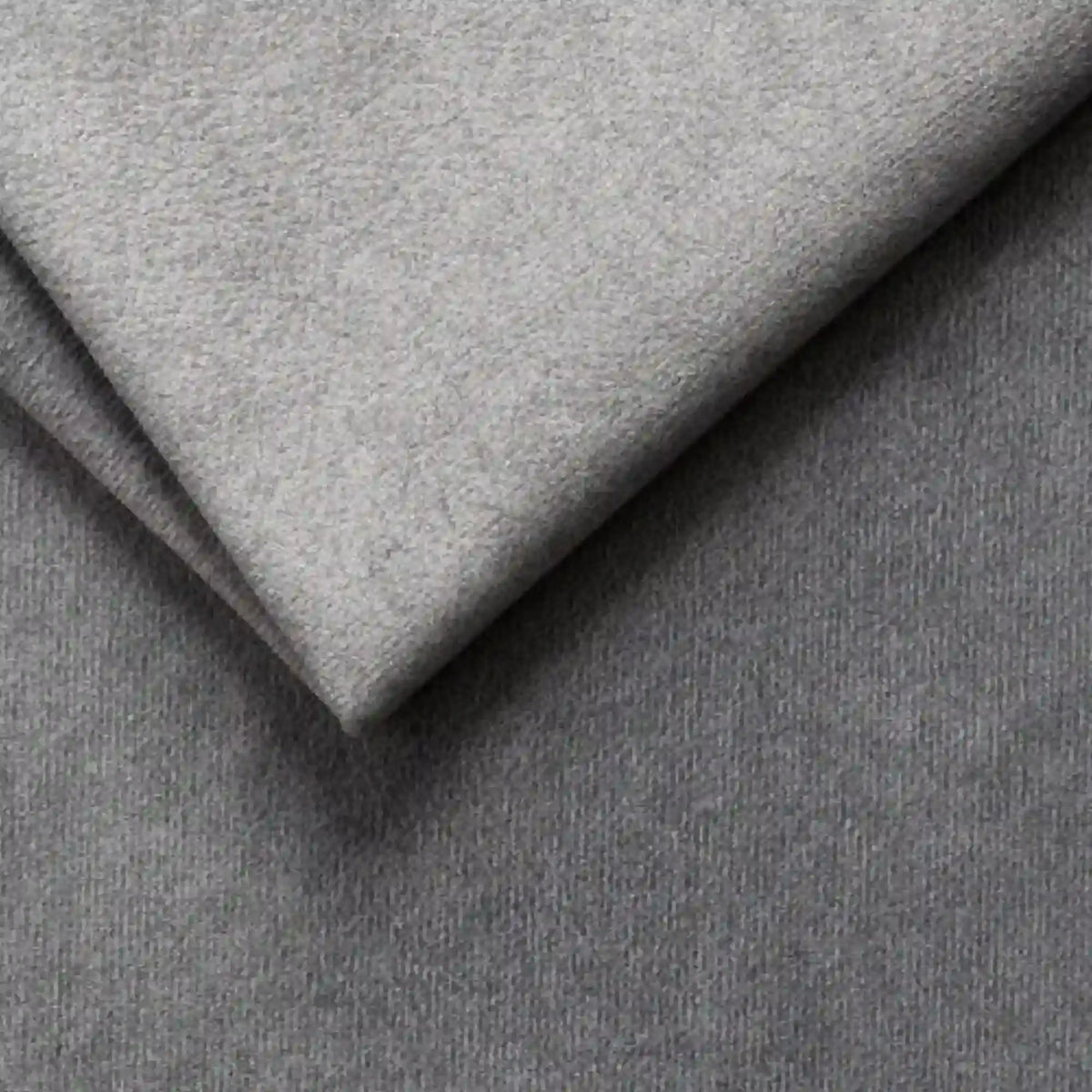 Coltar extensibil 160x200 VANILLA CORNER, sezlong stanga, stofa catifelata gri - Salvador 14, gama Premium, cu lada depozitare, 303x173x87 cm