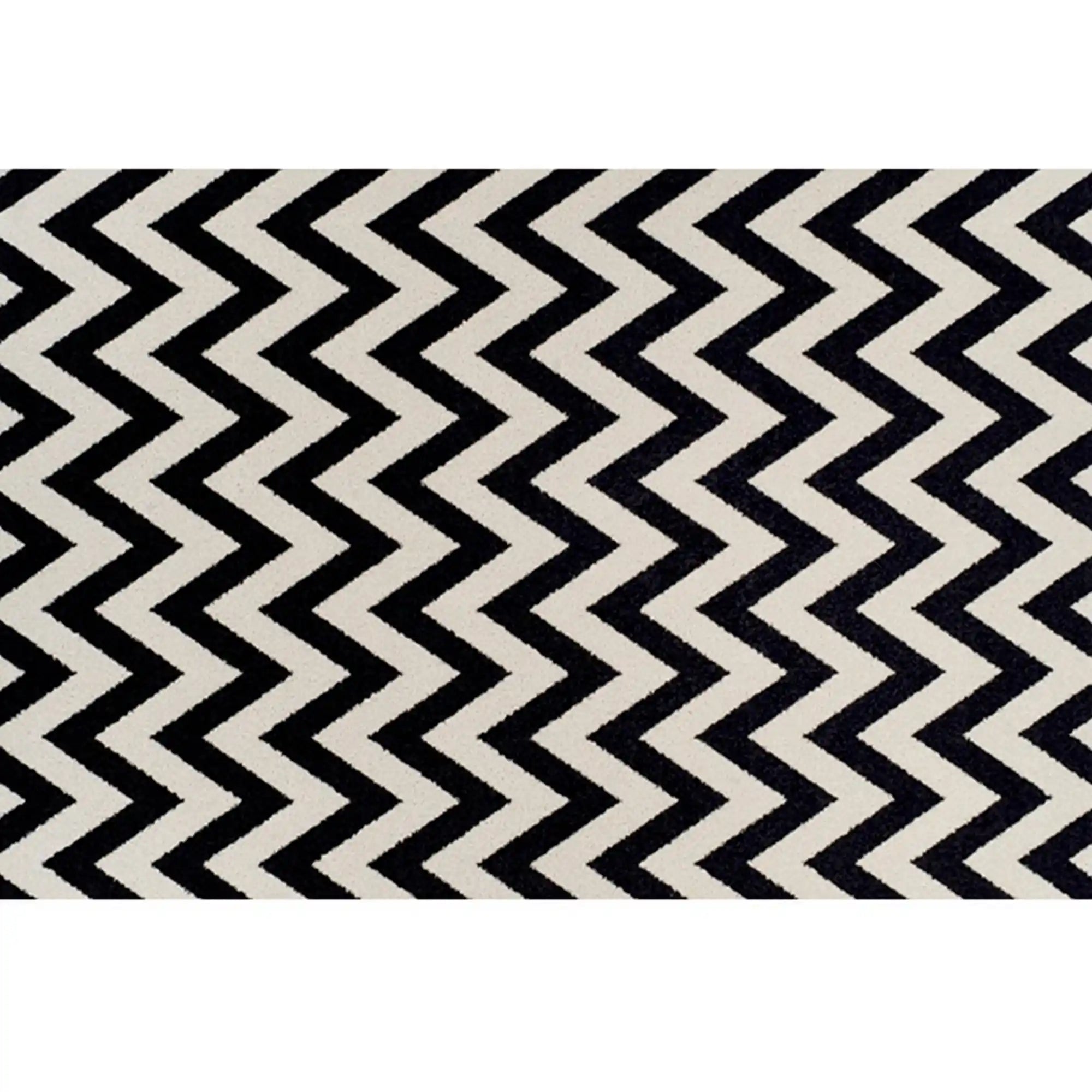 Covor ADISA, 200x285 cm, forma dreptunghiulara, polipropilena, negru/gri inchis