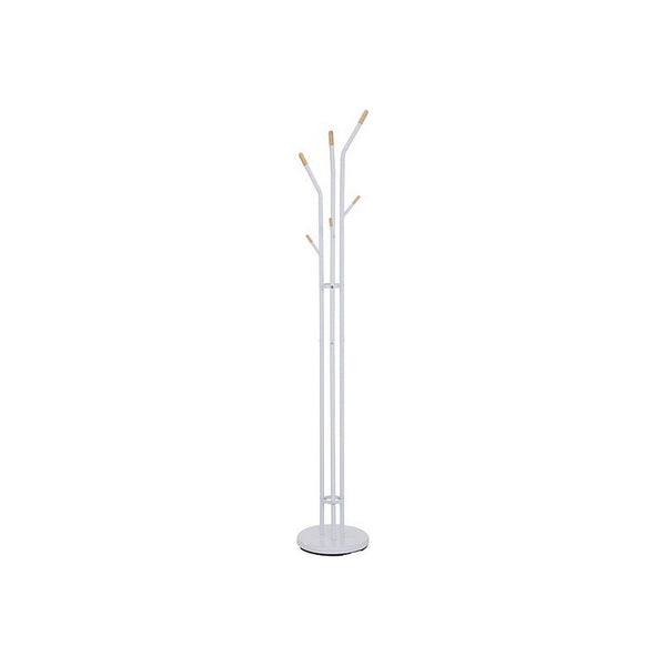 Cuier pom SANDER, alb/fag, metal/lemn, 30x179 cm