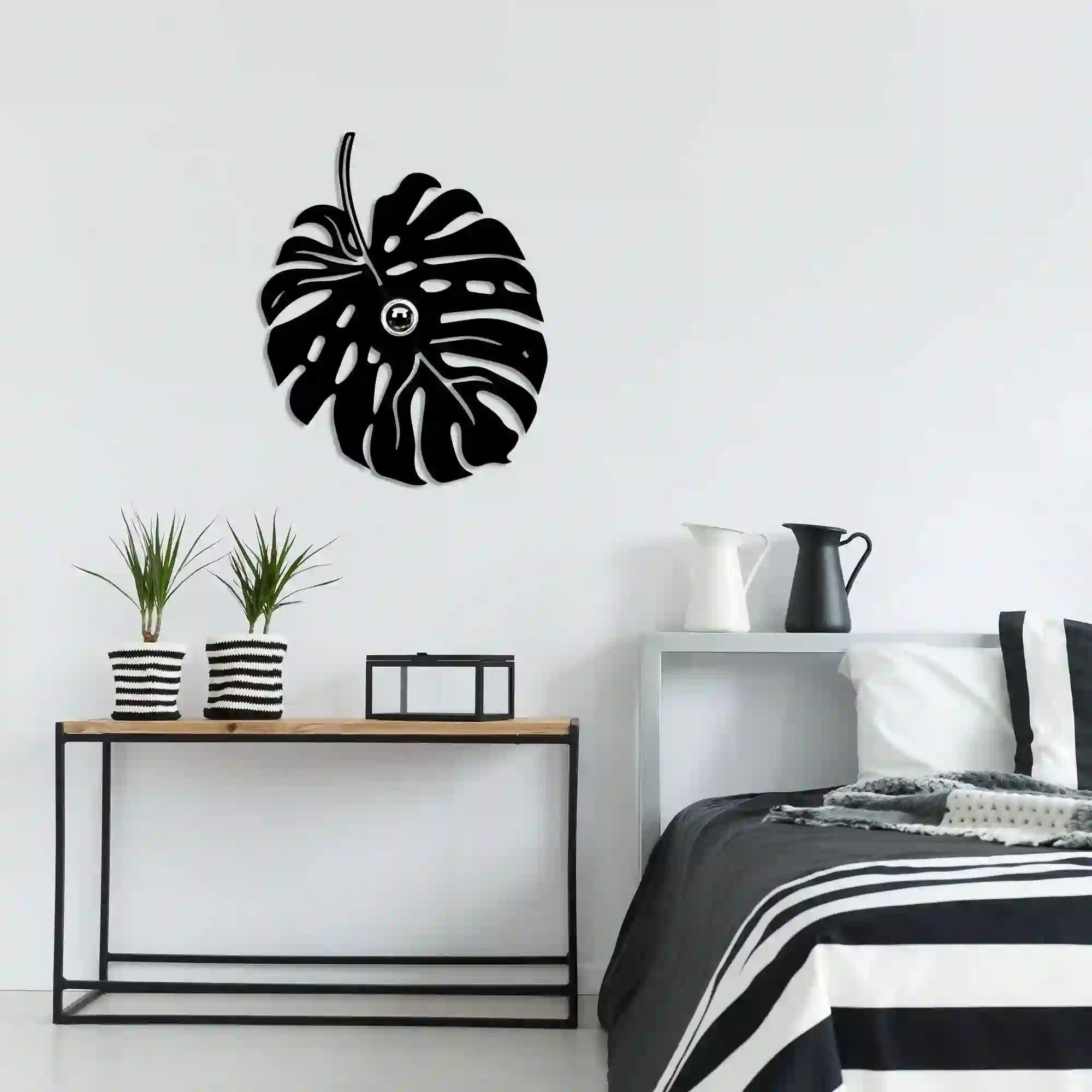 Aplica 590-A, negru, 45x12x55 cm