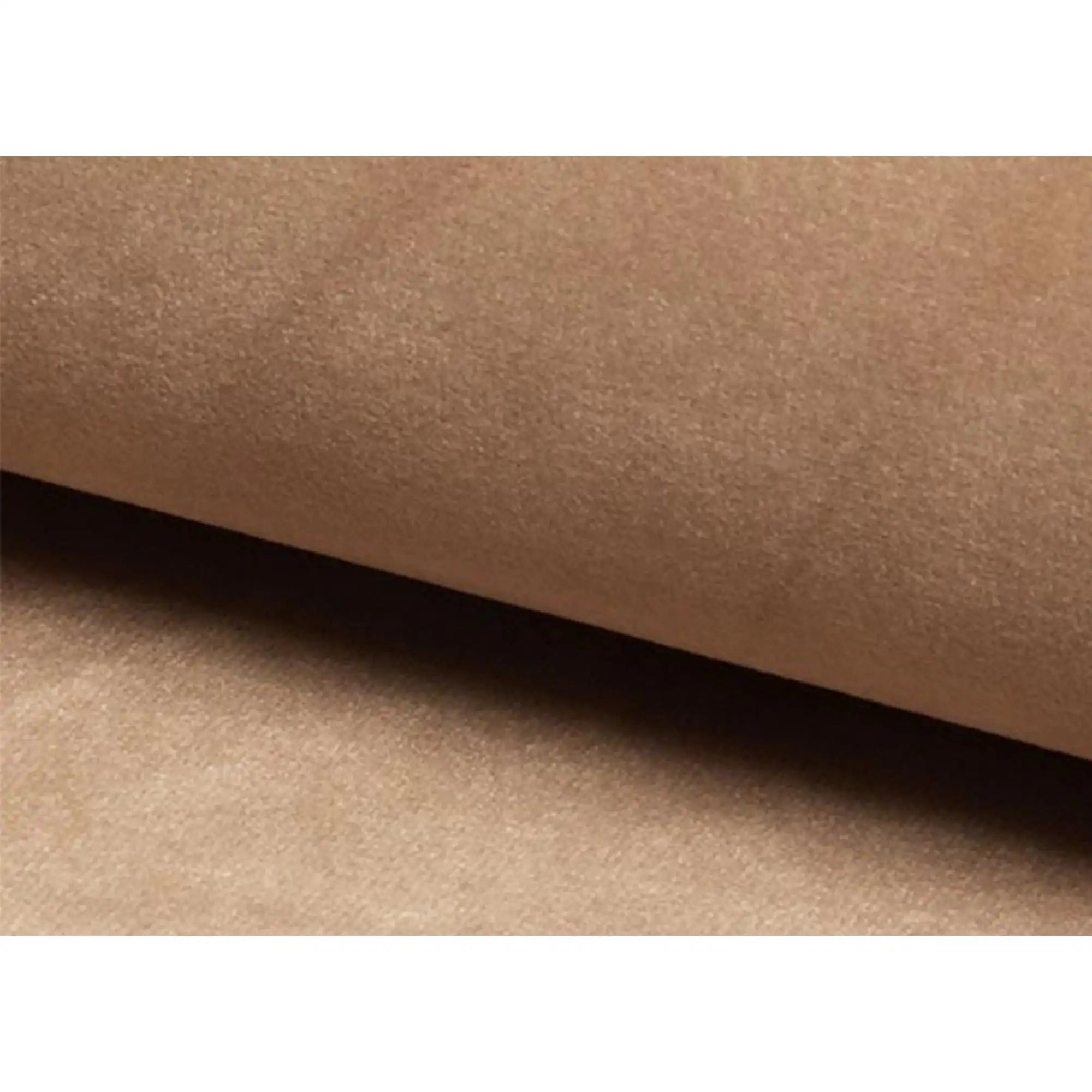 Pat SIERRA 160x200, stofa catifelata bej deschis - Bluvel 28, somiera inclusa