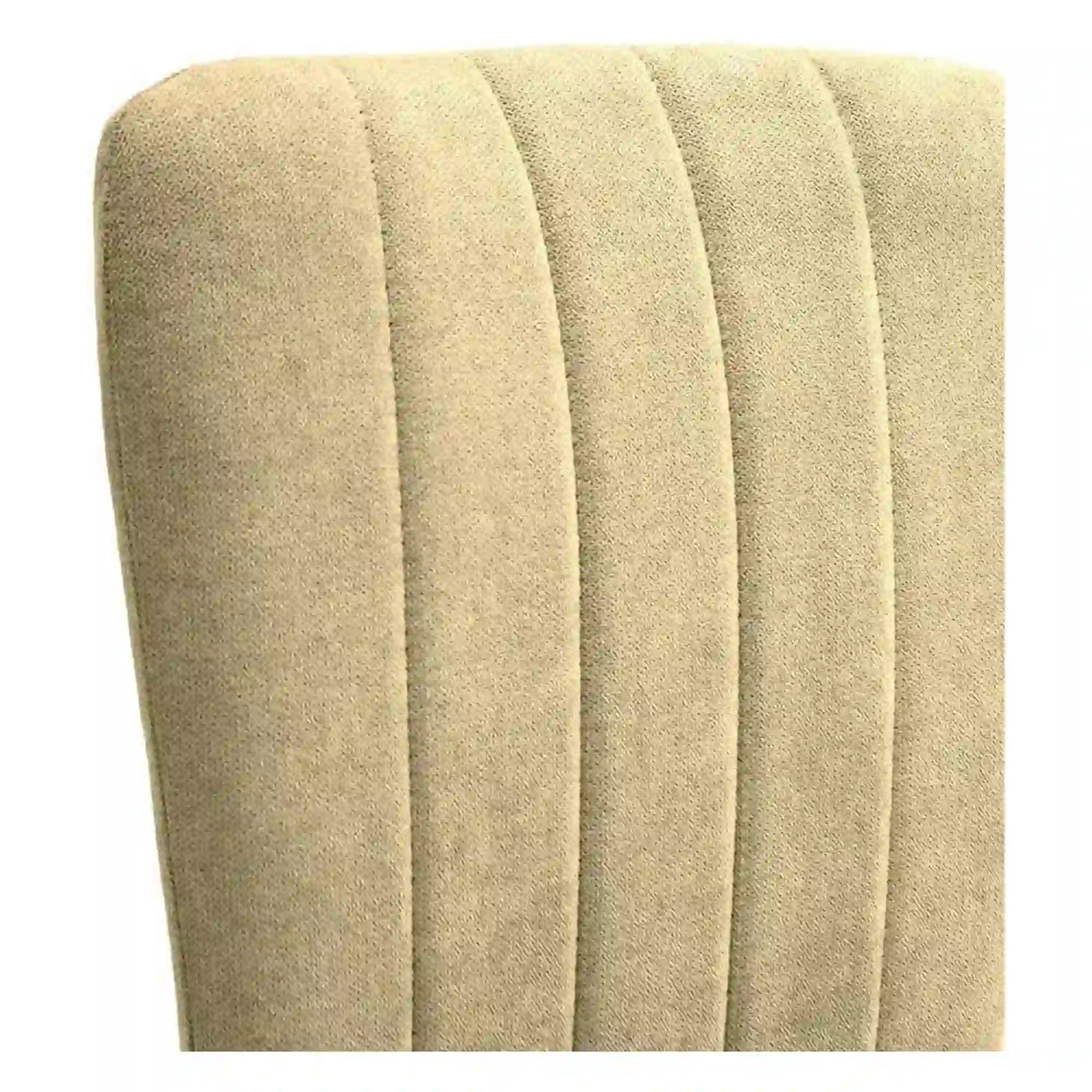 Scaun VIGO, verde olive/negru, stofa catifelata/metal, 44x38x97 cm