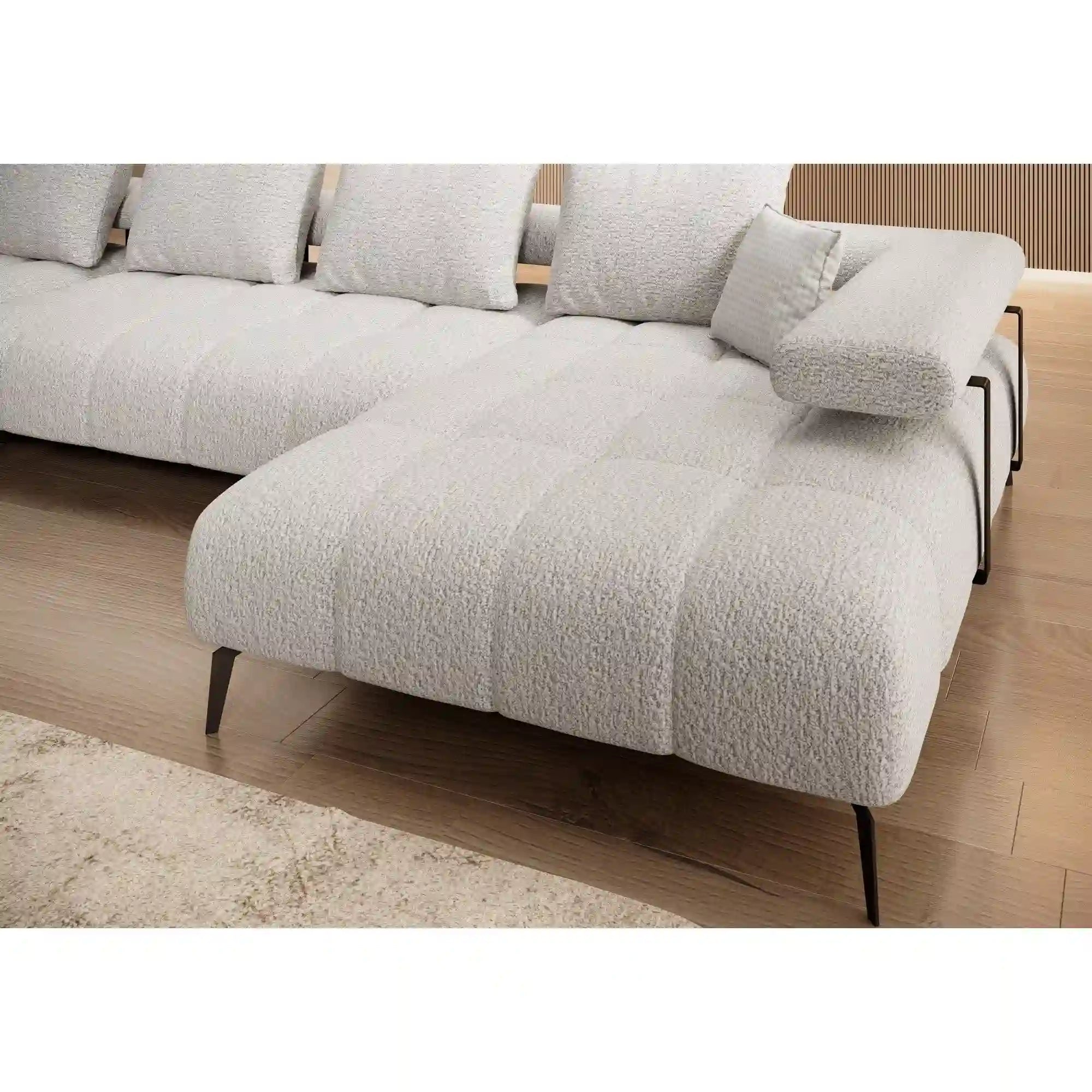 Coltar extensibil MAGNETIC XL, personalizabil materiale gama Oferta Avantaj, cu reglaj electric, 371x210x86 cm