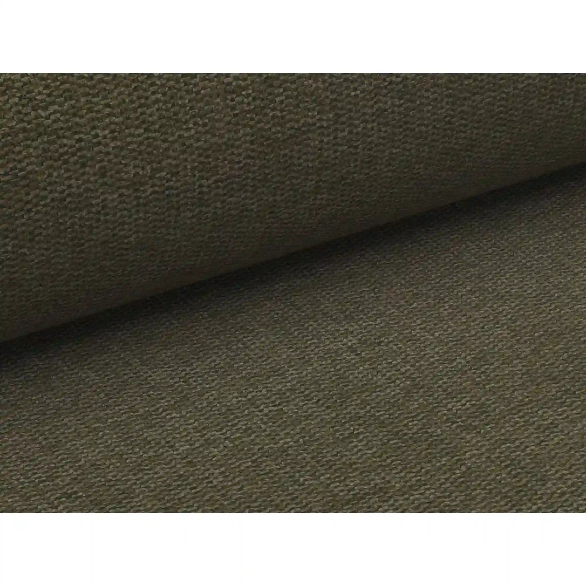 Scaun KEN, verde maslin/negru, stofa clasica/metal, 49x40x85 cm