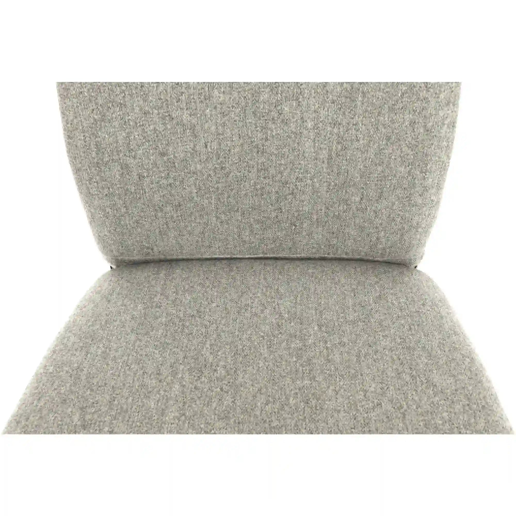 Scaun bucatarie OLIVA NEW, bej/crom, textil/metal, 42x52x97 cm