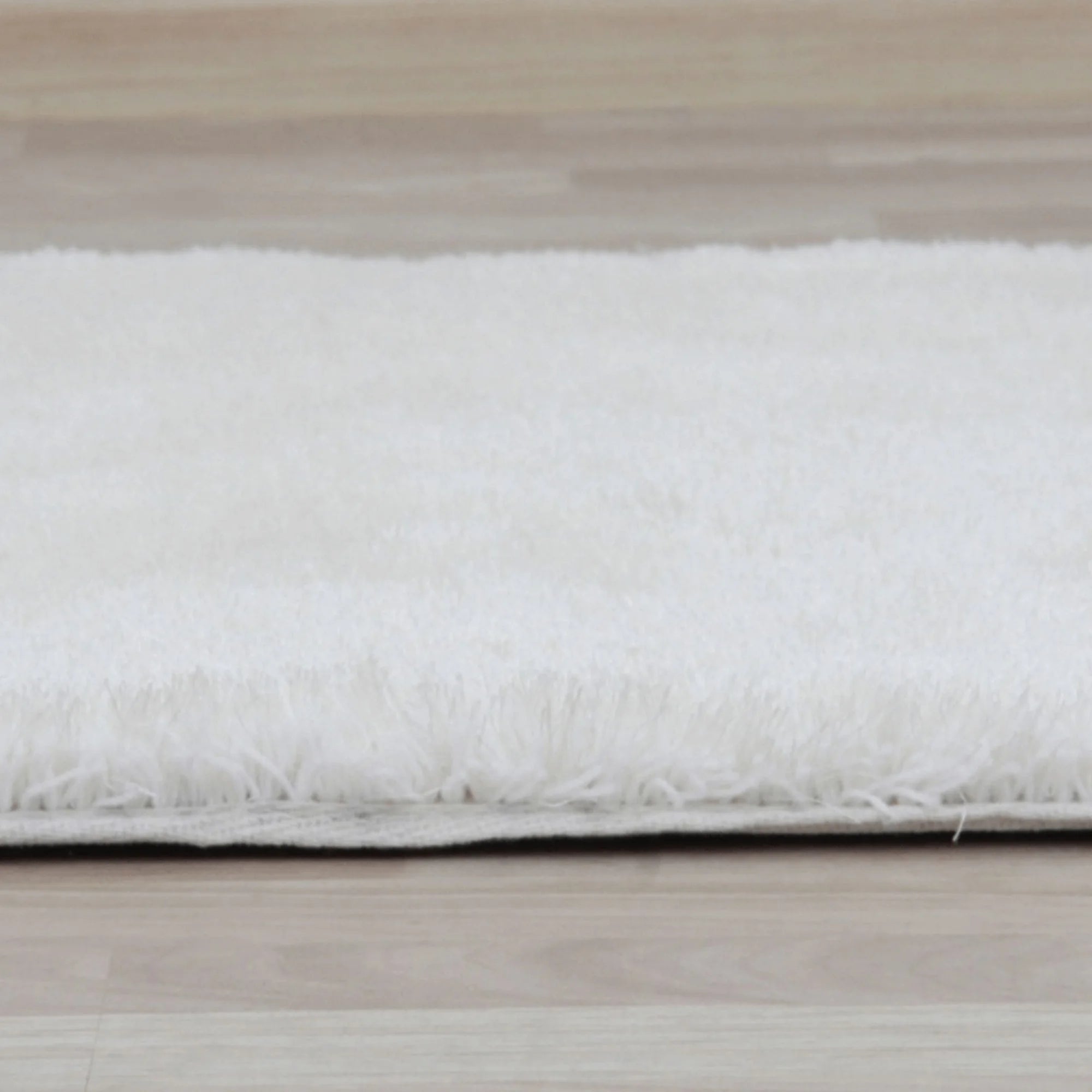 Covor AMIDA, 80x150 cm, forma dreptunghiulara, alb, poliester