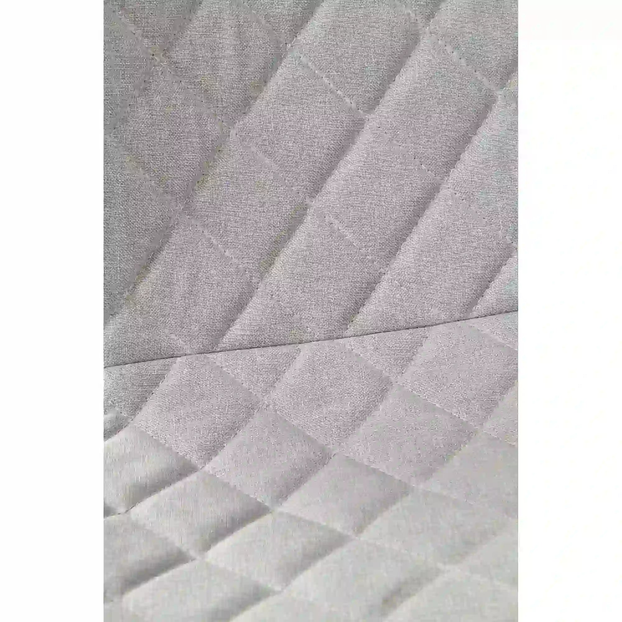 Scaun de birou MATRIX 3, alb/gri, piele ecologica/stofa, 48x57x79/88 cm