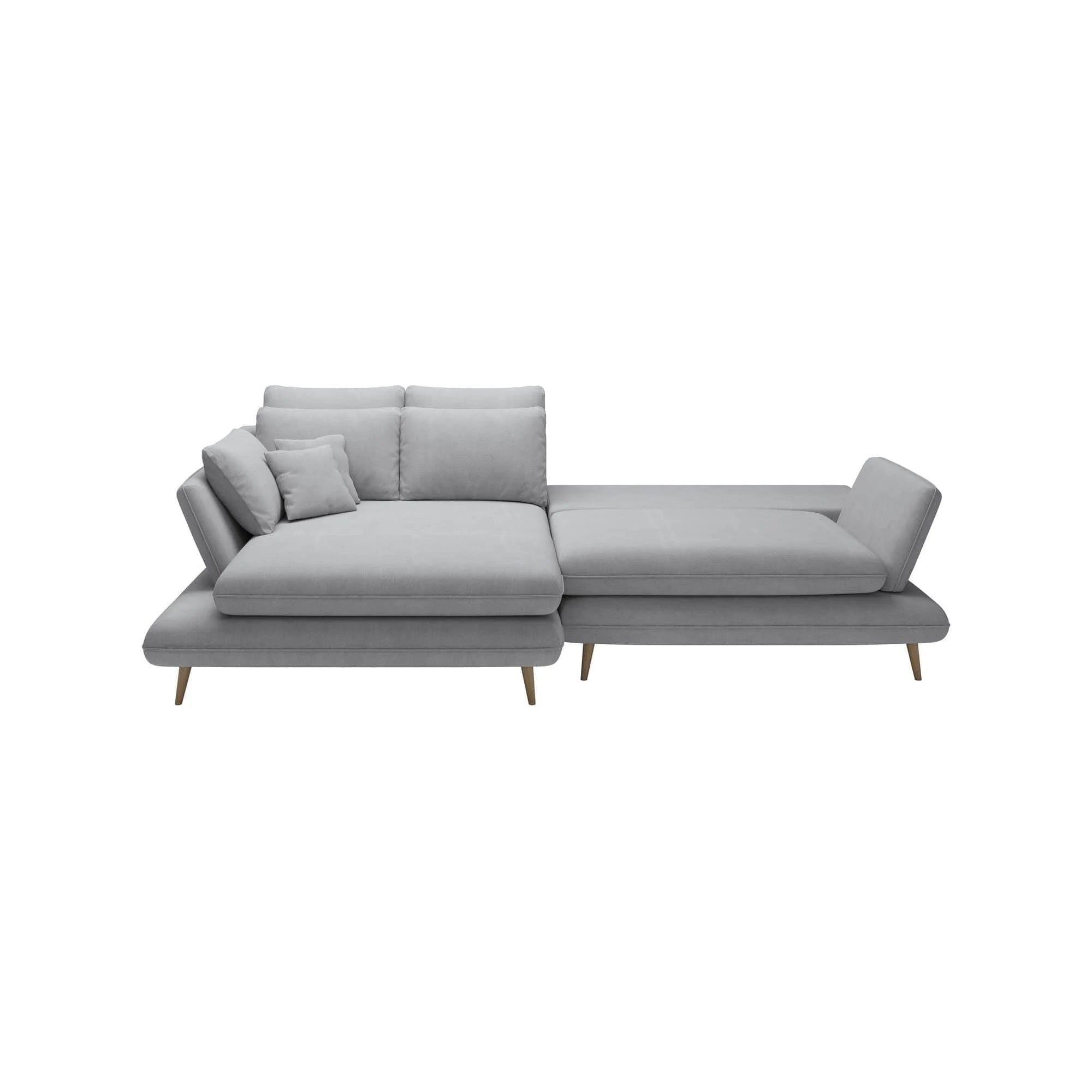 Coltar extensibil MONTE, personalizabil materiale gama Oferta Avantaj, cu lada depozitare, 283x181x90 cm