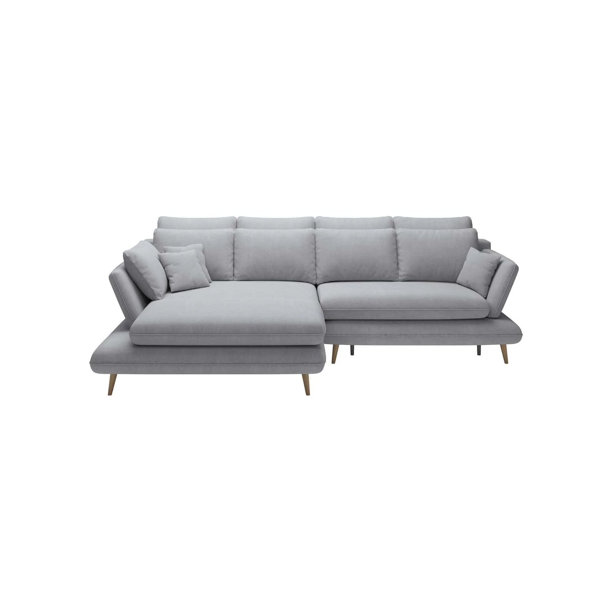 Coltar extensibil MONTE, personalizabil materiale gama Oferta Avantaj, cu lada depozitare, 283x181x90 cm