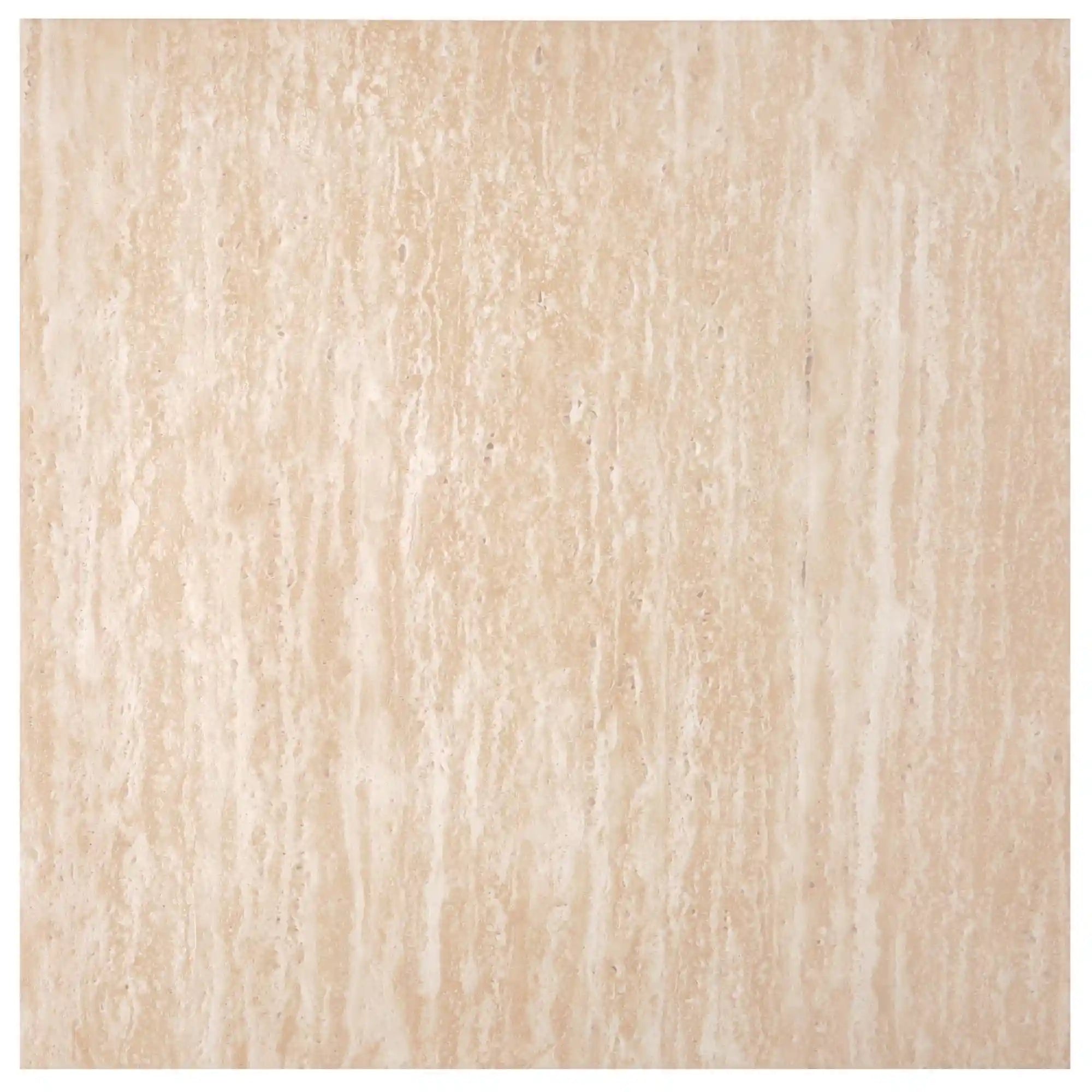Masuta TRAVERTINO S, efect de piatra travertin, 45x45x45 cm