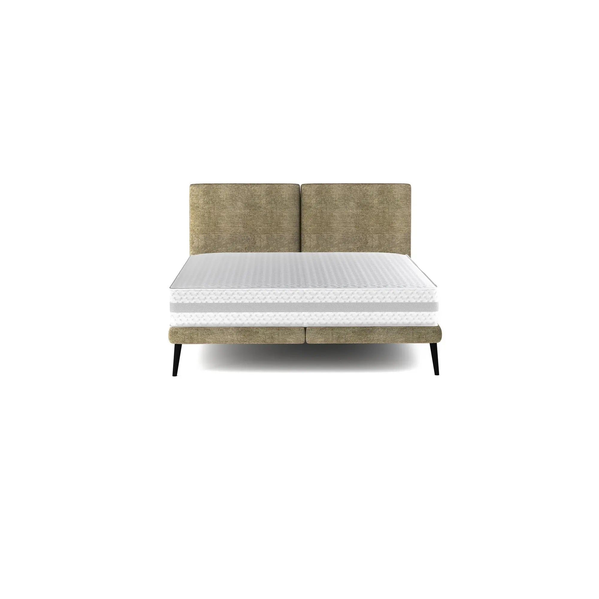 Pat SELENE 180x200, personalizabil materiale Gama Premium, cu suport saltea