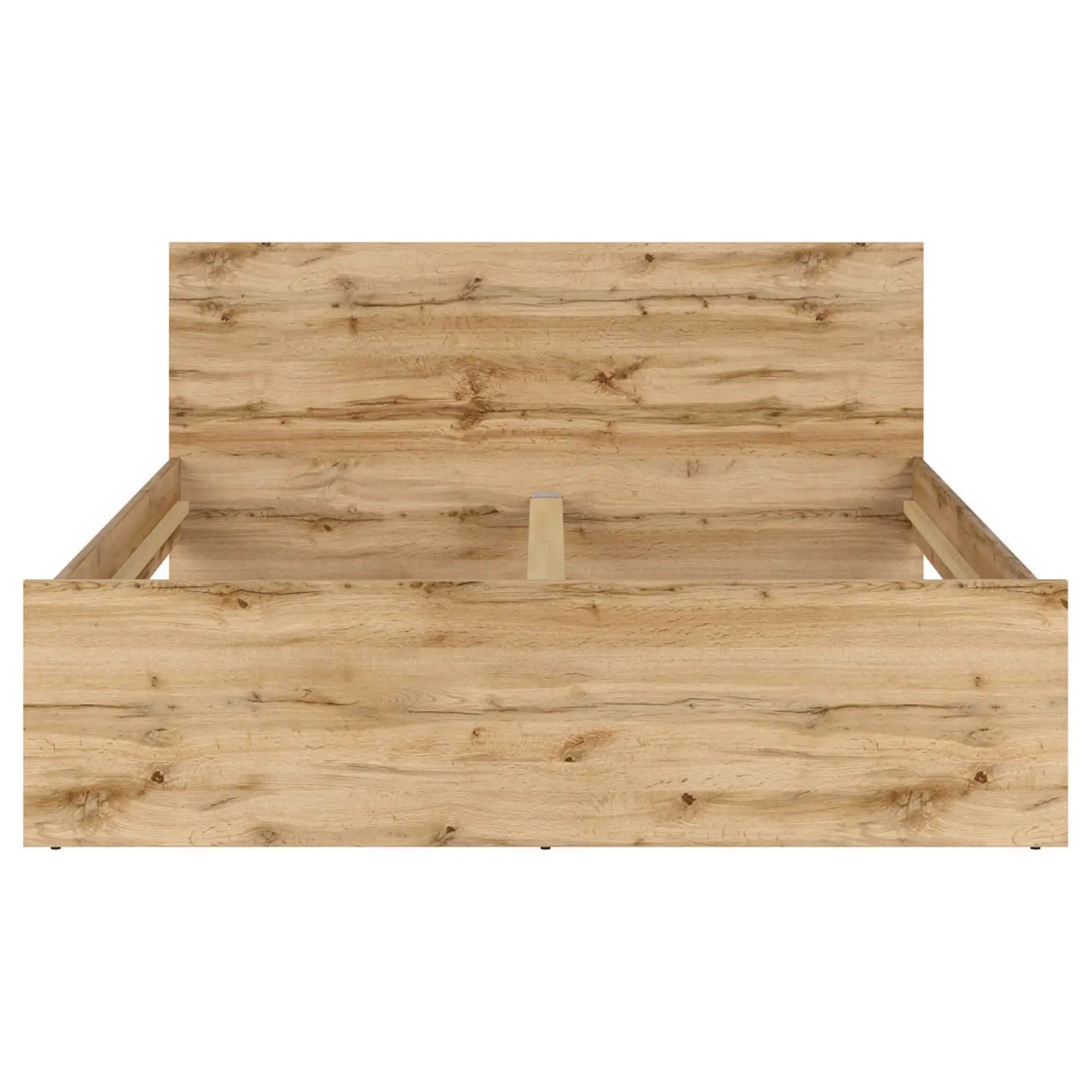 Cadru pat NUIS 160x200, stejar wotan, PAL laminat