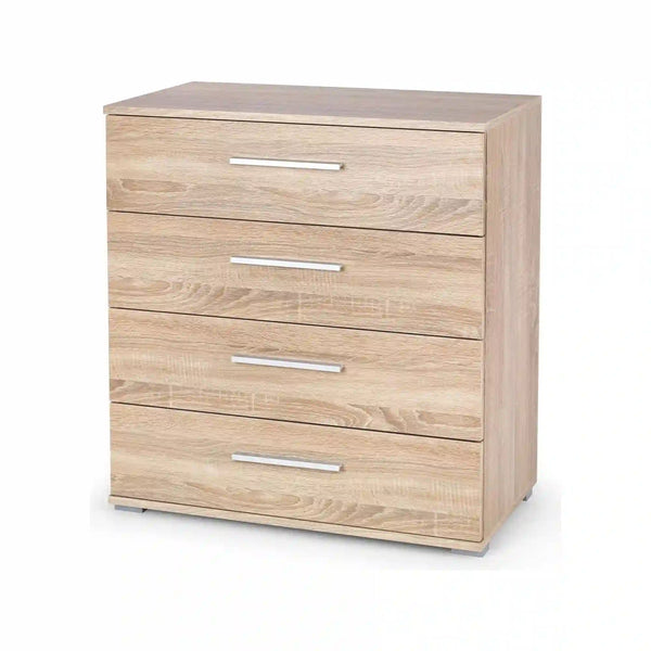Comoda LIMA KM-3, stejar sonoma, PAL laminat, 77x40x82 cm