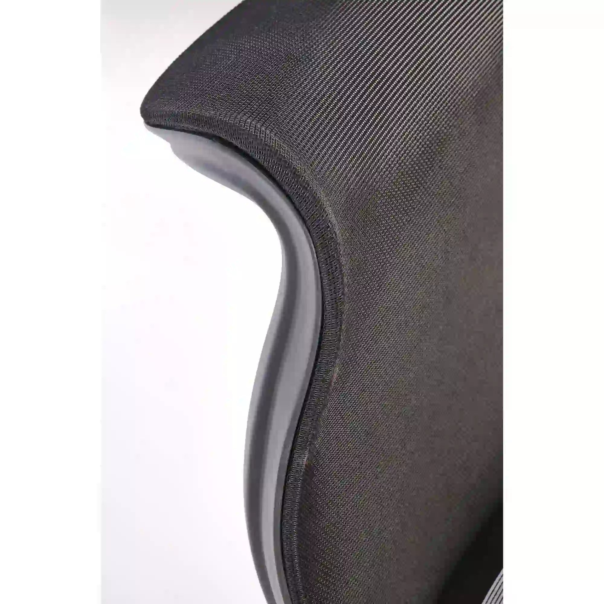 Scaun birou CASPER, negru/crom, plasa/polipropilena, 63x70x115/125 cm