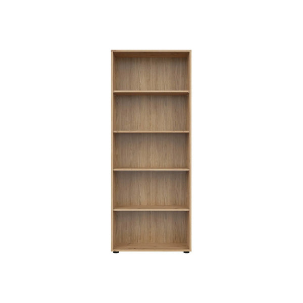 Biblioteca SPACE OFFICE, stejar artisan, PAL laminat, 80x37x203 cm