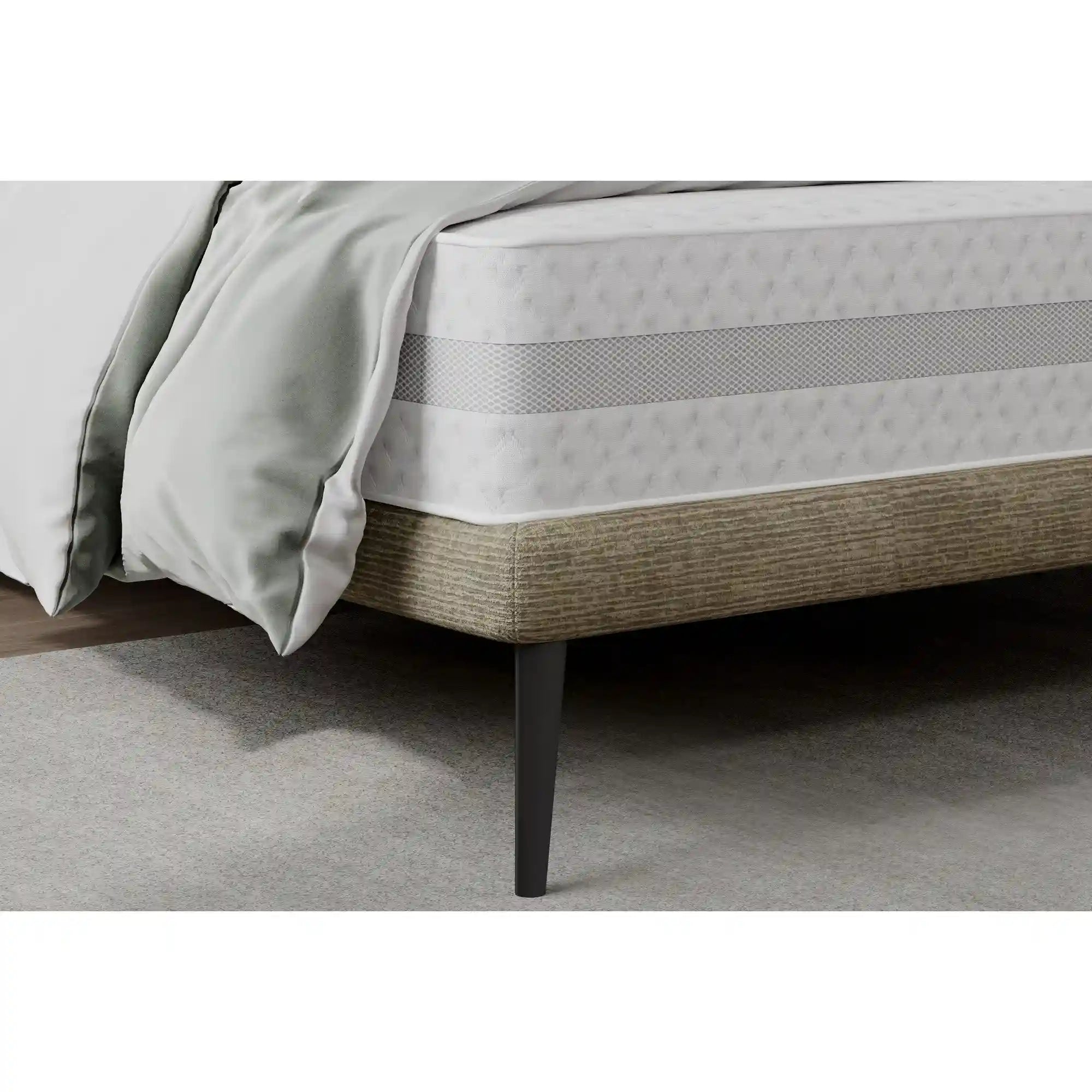 Pat SELENE 160x200, personalizabil materiale Gama Premium, cu suport pentru saltea