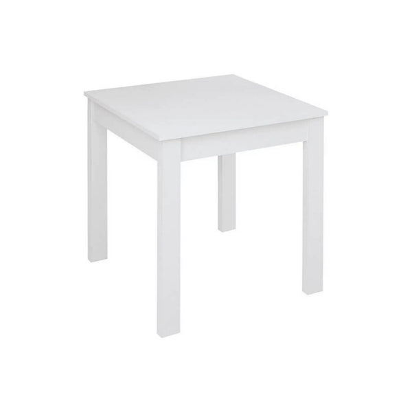Masa BRYK MINI, alb alpin, PAL laminat, 69x69x76 cm