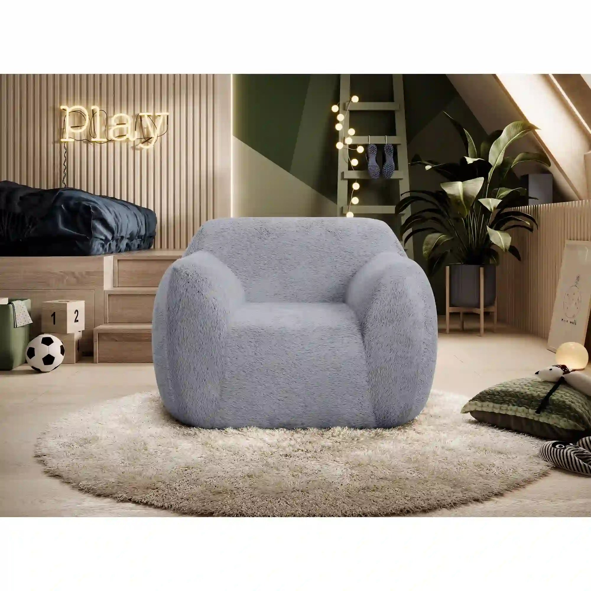 Fotoliu TEDDY MINI, personalizabil materiale gama Premium, 86x82x56 cm
