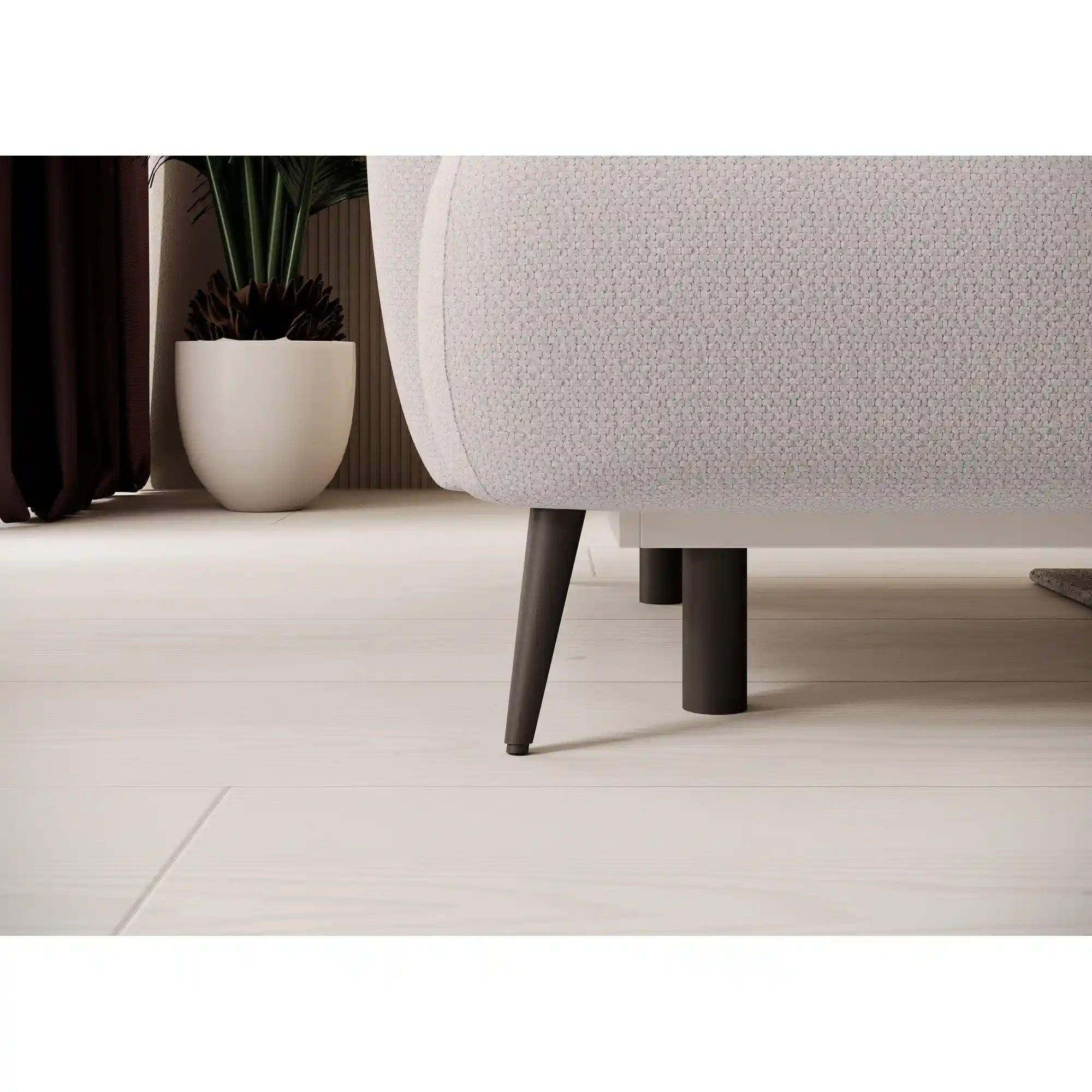 Canapea extensibila CANDY, personalizabil materiale Gama Premium, lada depozitare, 228x98x87 cm