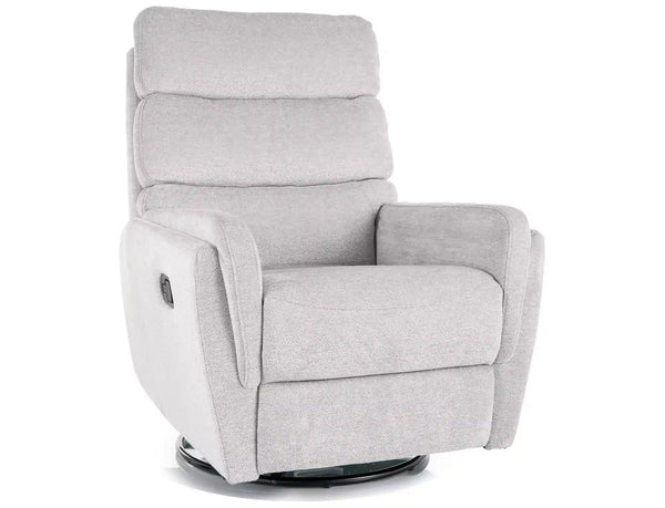 Fotoliu recliner ARGOS, stofa clasica gri - Raven 07, 78x82/162x107 cm