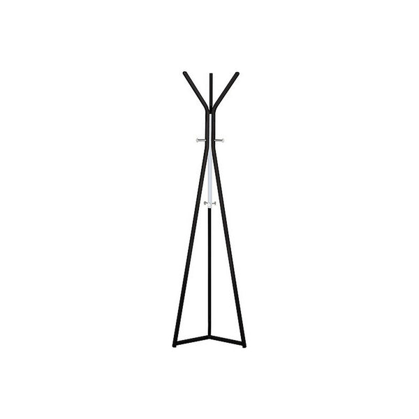 Cuier pom HERON, negru/alb, metal, 46x175 cm