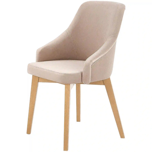 Scaun living Toledo 2, bej,  57X56X86 CM