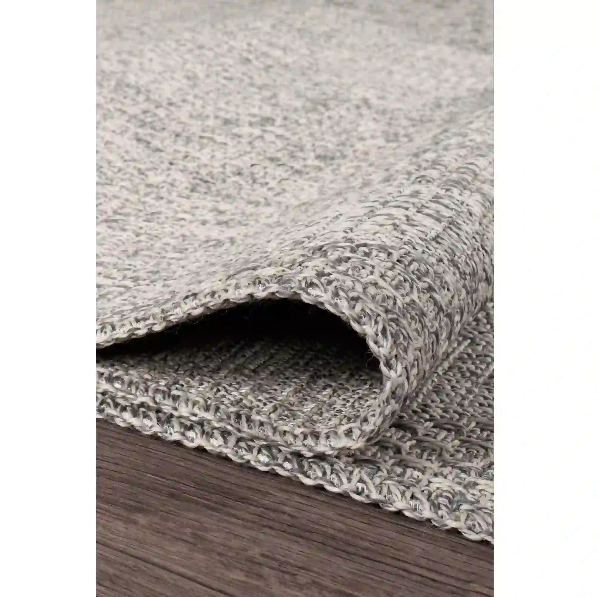 Covor RUSTICANA, 80x150 cm, forma dreptunghiulara, polipropilena, gri, 3104