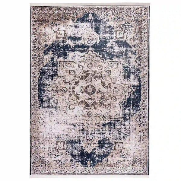Covor 1090, 80x150 cm, forma dreptunghiulara, tesatura catifelata, multicolor