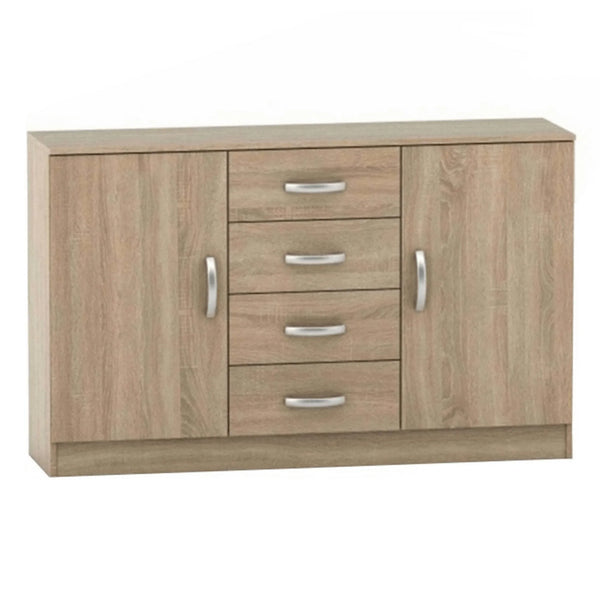 Comoda BETTY 2 BE02-019-01, stejar sonoma, DTD laminat, 150x39x94 cm