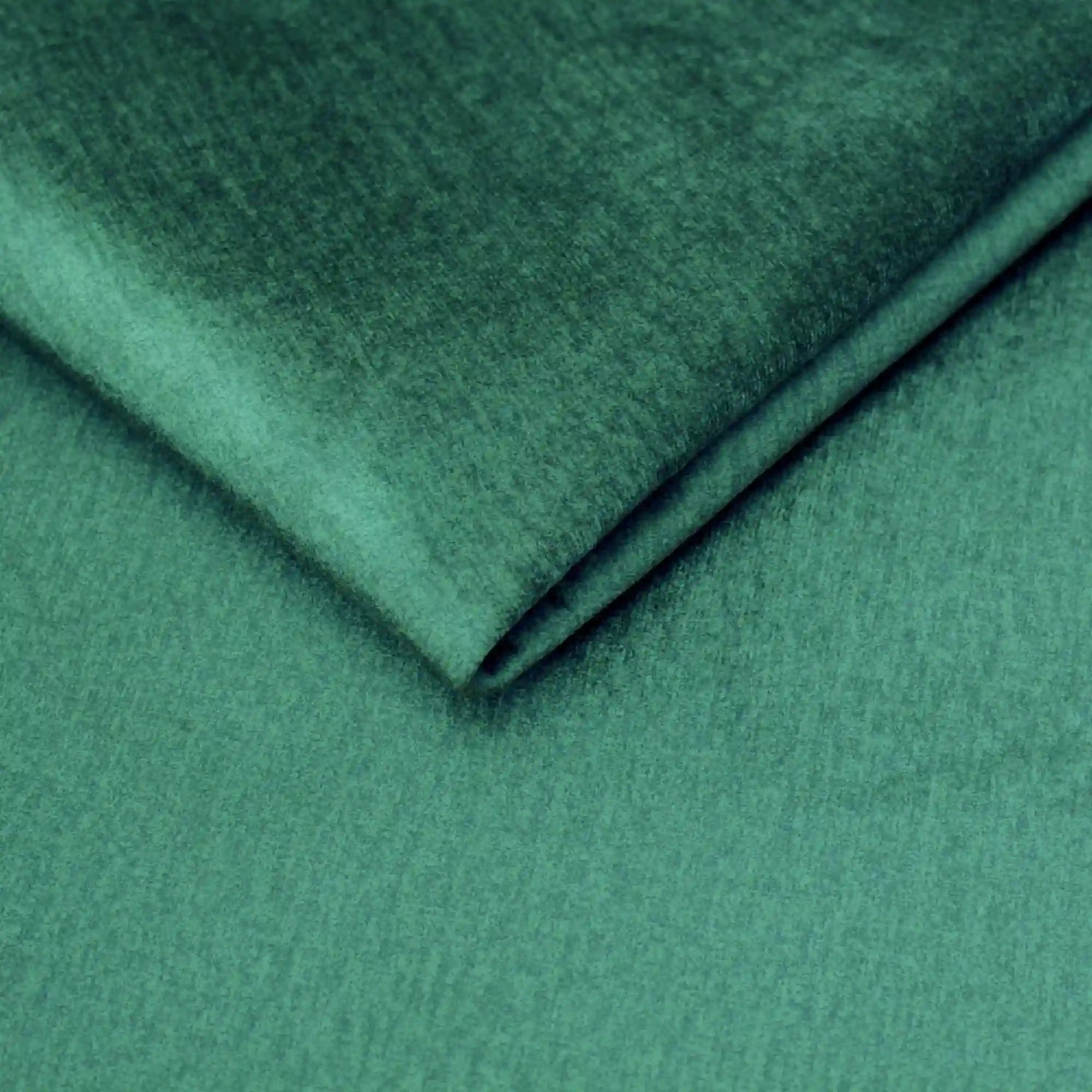Coltar extensibil MOLINA MINI, sezlong stanga, stofa catifelata verde - Monolith 37, cu lada depozitare, 277x189x90 cm